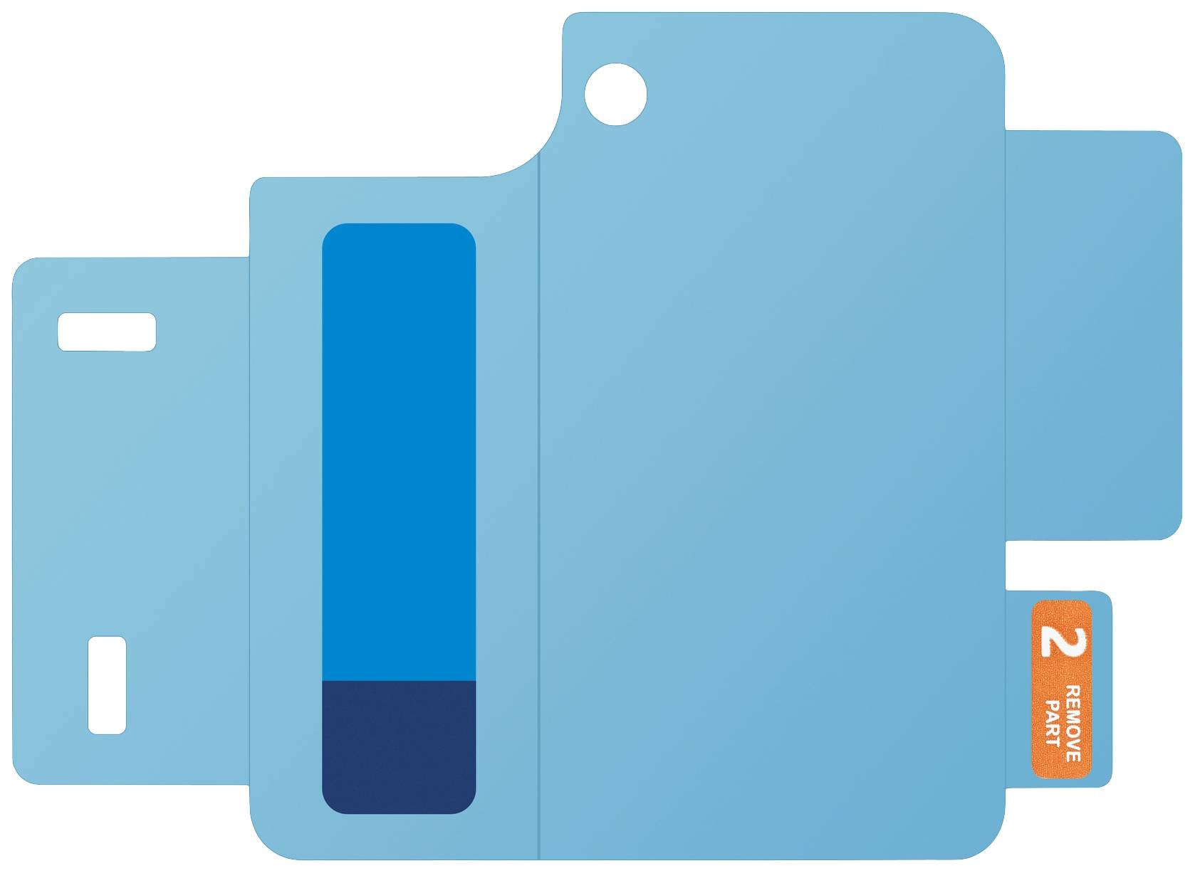 Samsung Displayschutzfolie Samsung Galaxy Z Flip5 1 St. EF-UF731CTEGWW