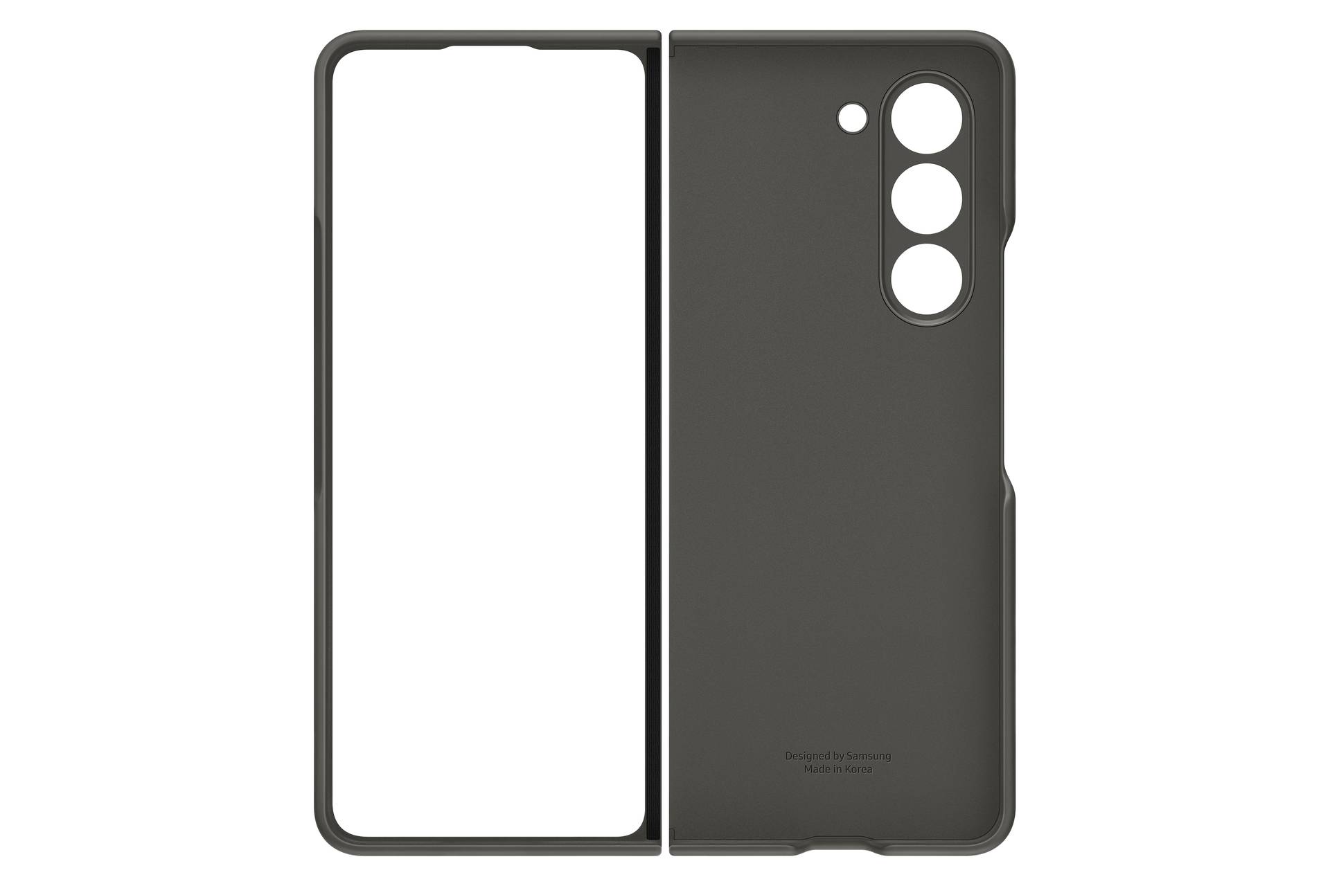 Samsung Backcover Samsung Galaxy Z Fold5 Dunkelgrau Standfunktion EF-MF946CBEGWW