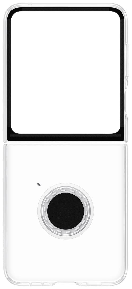 Samsung Backcover Samsung Galaxy Z Flip5 Transparent Standfunktion EF-XF731CTEGWW