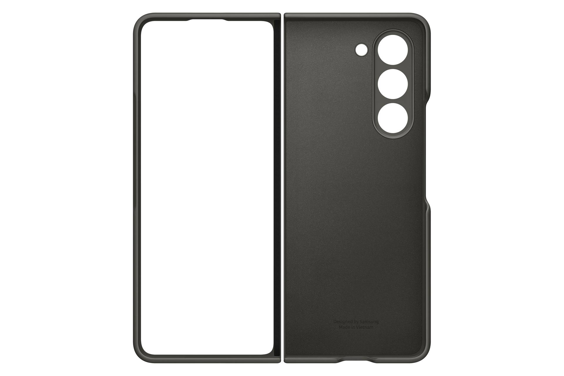 Samsung Backcover Samsung Galaxy Z Fold5 Dunkelgrau EF-OF94PCBEGWW