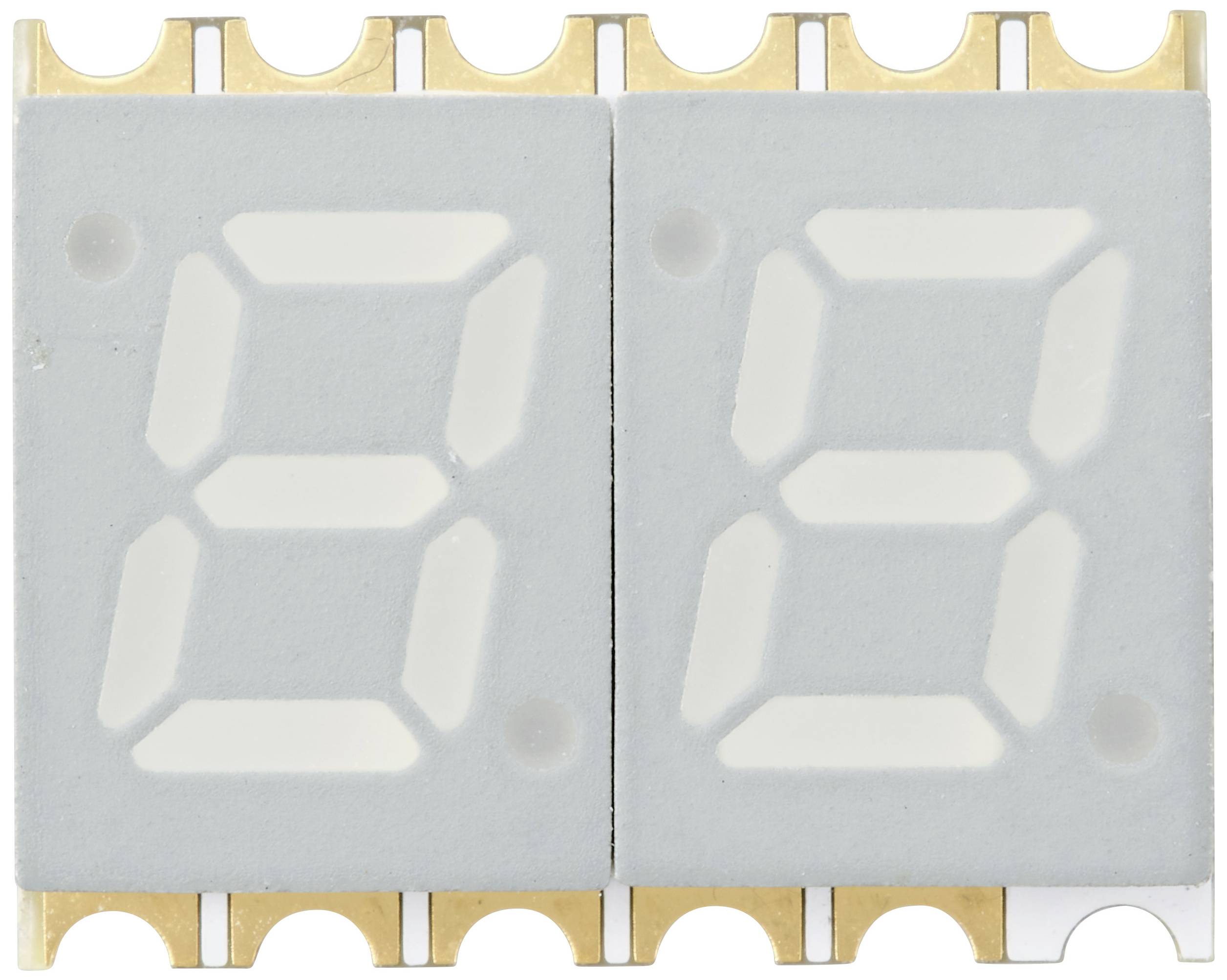 TRU COMPONENTS SMD-LED Rot 6 mcd Zweiziffern-Display