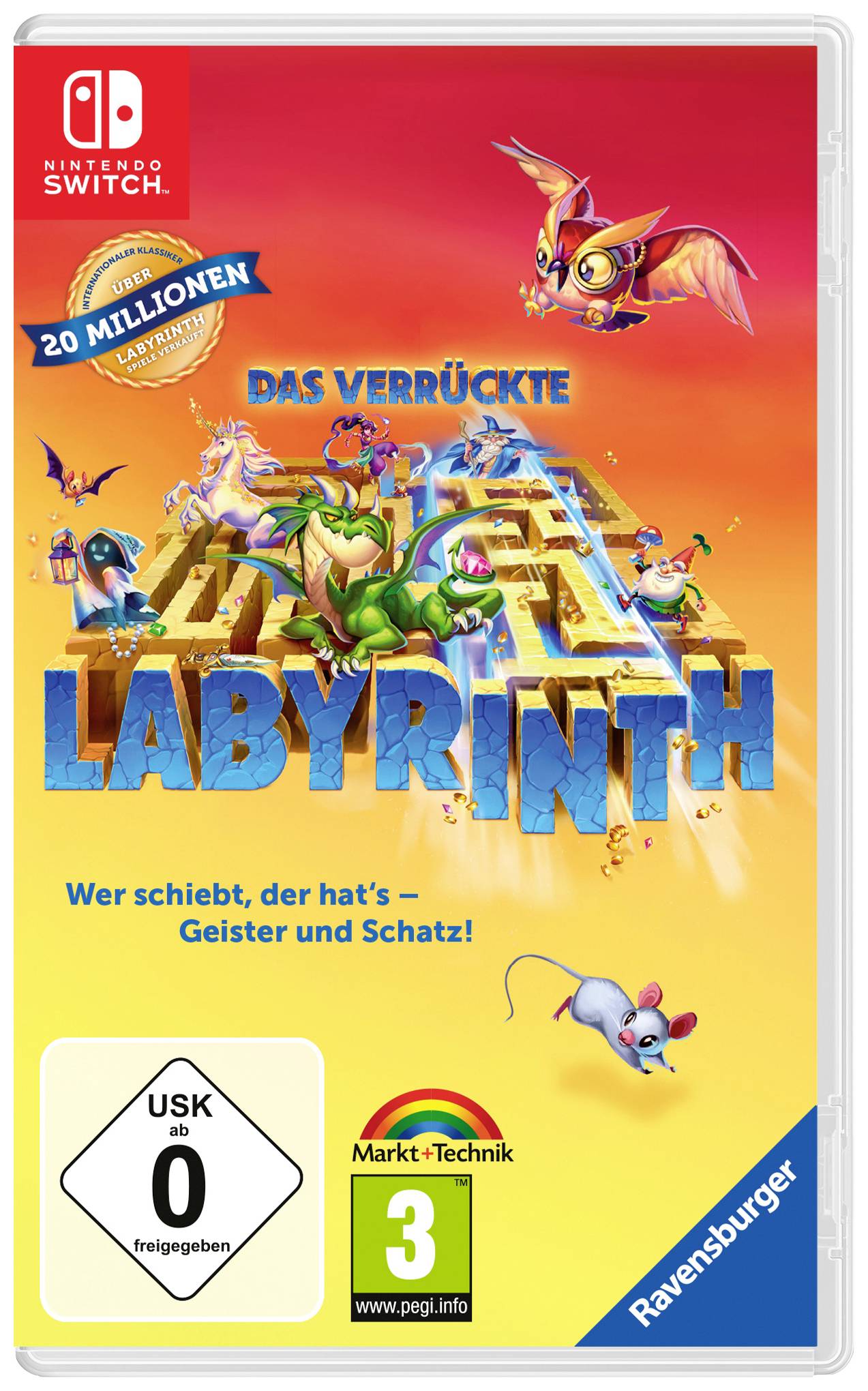 Das verrückte Labyrinth Nintendo Switch USK: 0
