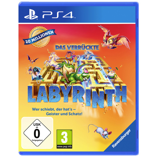 Das verrückte Labyrinth PS4 USK: 0, MARKT & TECHNIK | SMDV