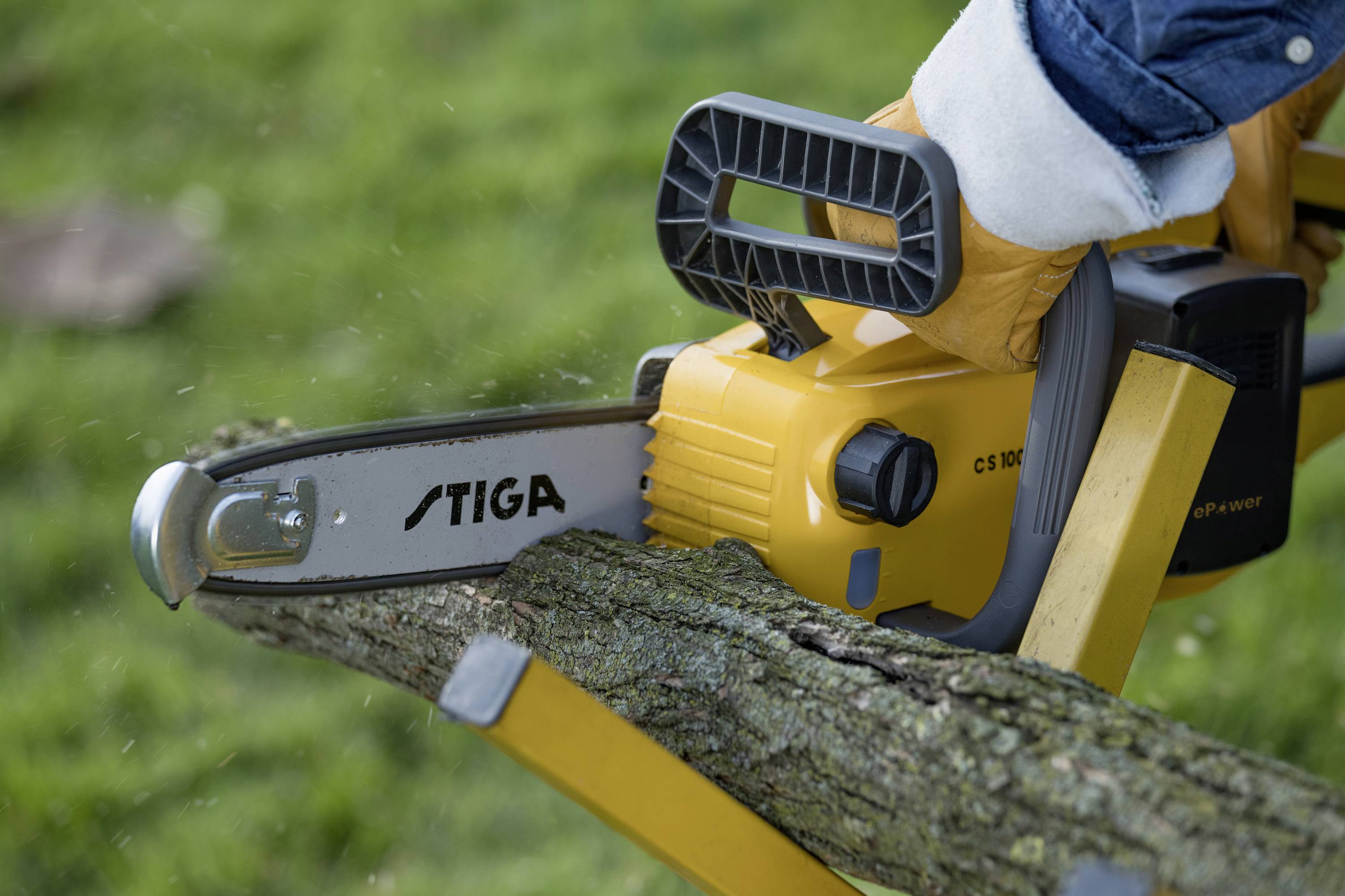 STIGA CS 100e Akku Kettensäge inkl. Akku, inkl. Ladegerät Schwertlänge 250mm