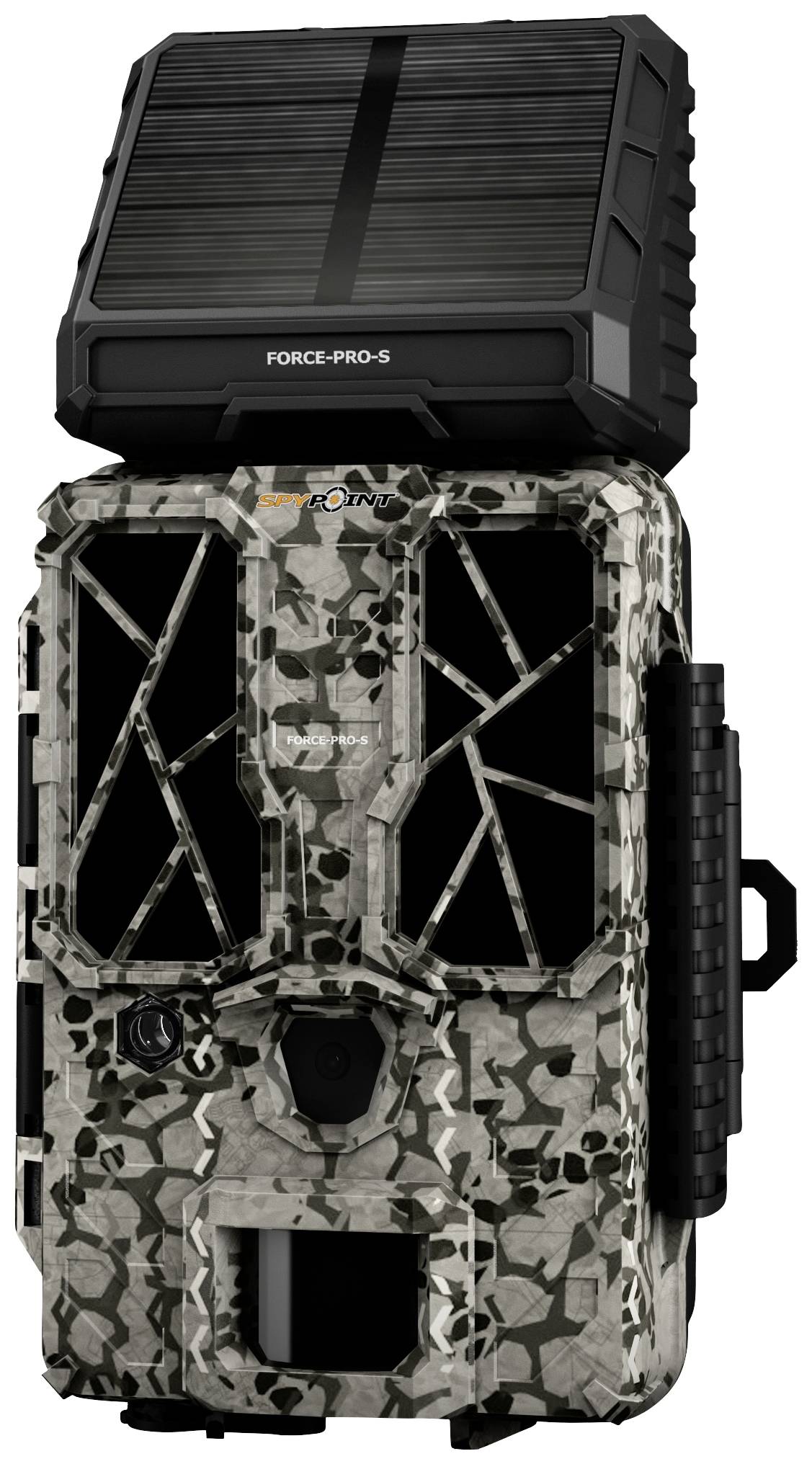 Spypoint Force Pro-S Wildkamera 30 Megapixel Tonaufzeichnung, Low-Glow-LEDs 3-farbig, Grau, Schwarz, Weiß