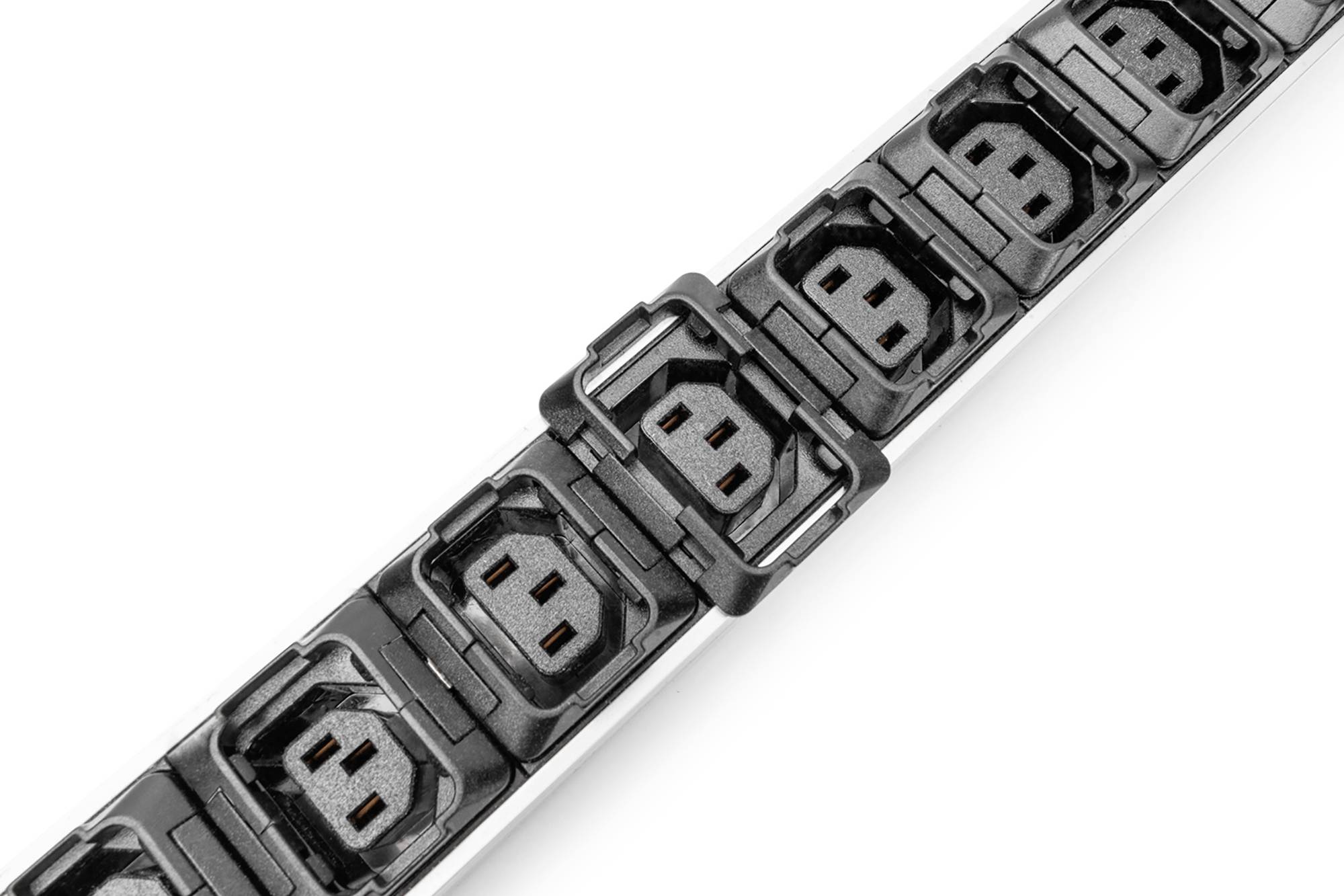 Digitus DN-95452 19 Zoll Netzwerkschrank-Steckdosenleiste 1 HE Kaltgeräte-Steckdose C13 10A, Kaltgeräte-Steckdose C19 16A