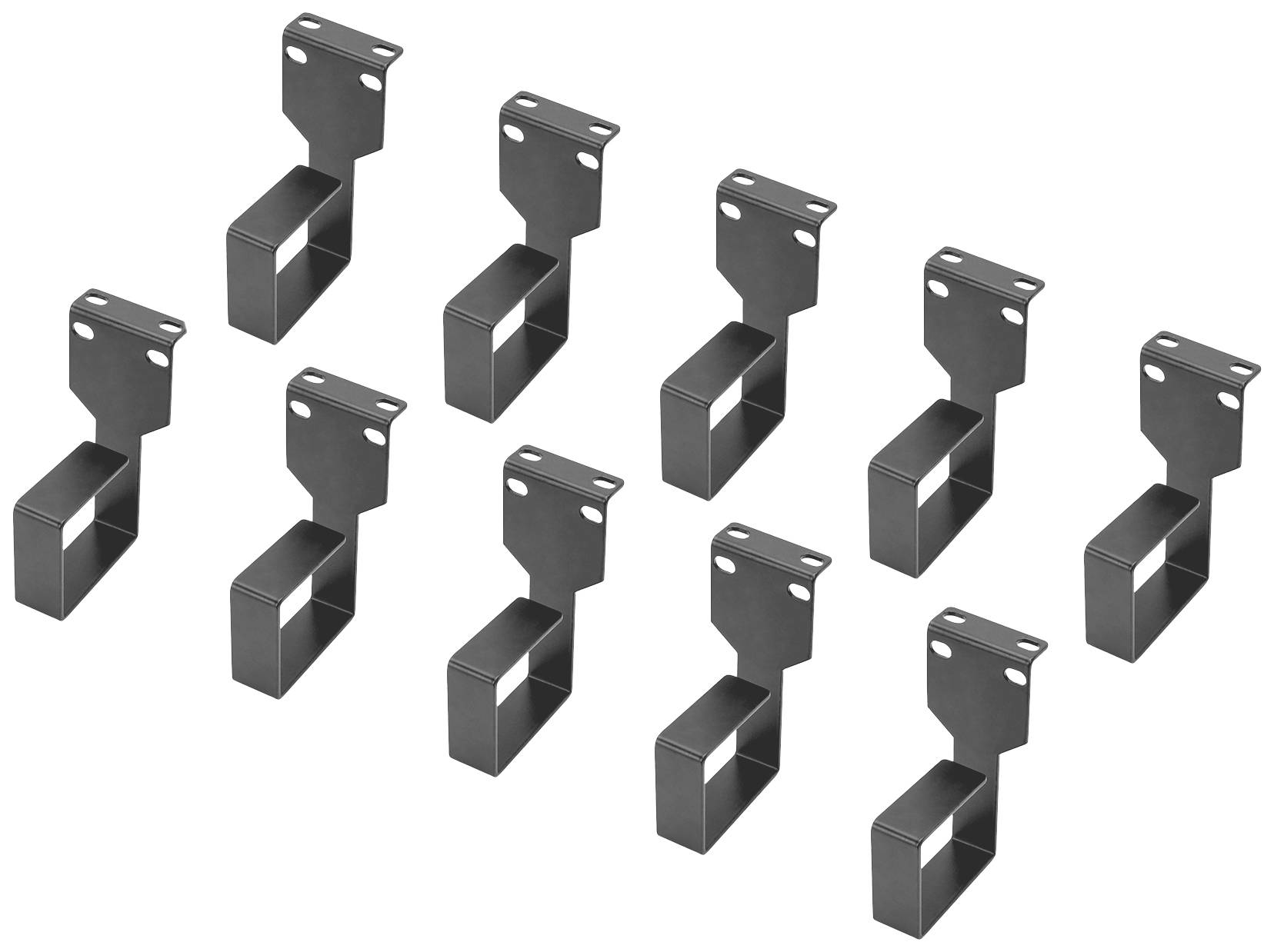Digitus DN-97688 19 Zoll Kabelhalter 1 HE Kaltgeräte-Steckdose C13 10A, Kaltgeräte-Steckdose C19 16A, Schutzkontaktsteckdose, Steckdose T13, Steck
