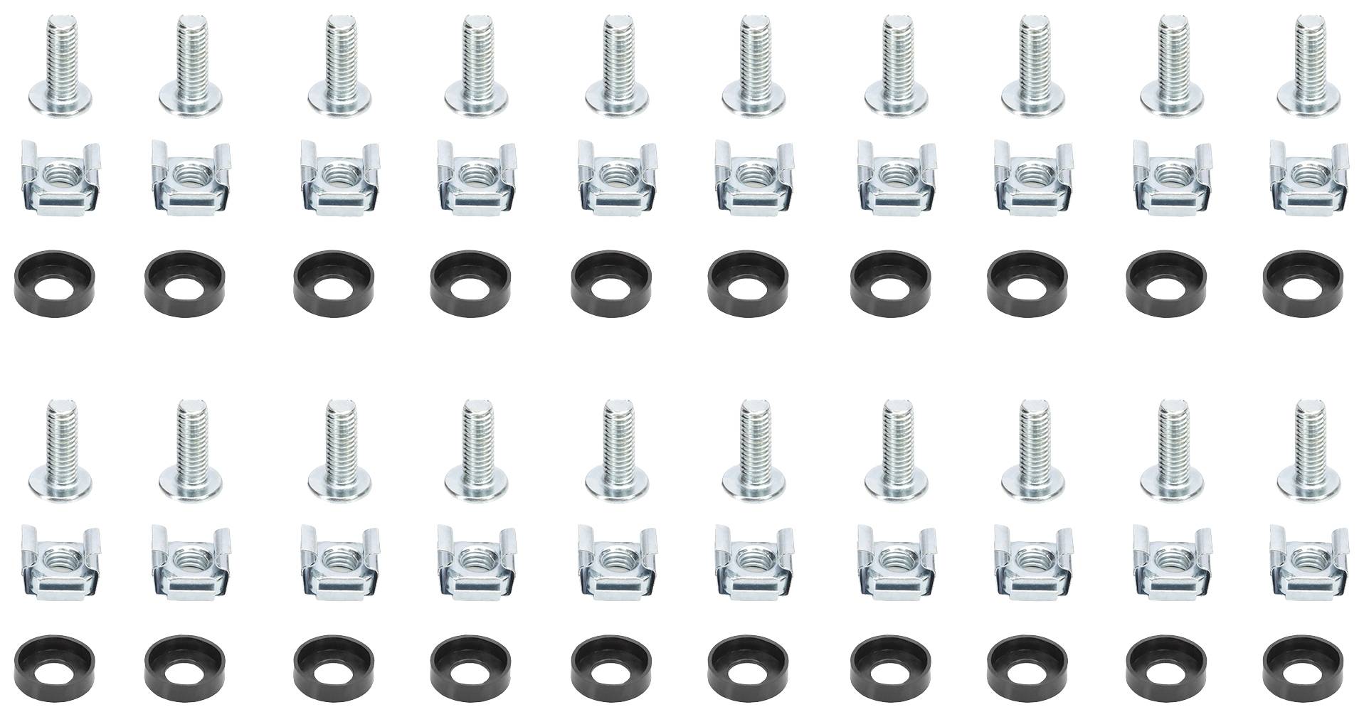 Digitus DN-97688 19 Zoll Kabelhalter 1 HE Kaltgeräte-Steckdose C13 10A, Kaltgeräte-Steckdose C19 16A, Schutzkontaktsteckdose, Steckdose T13, Steck