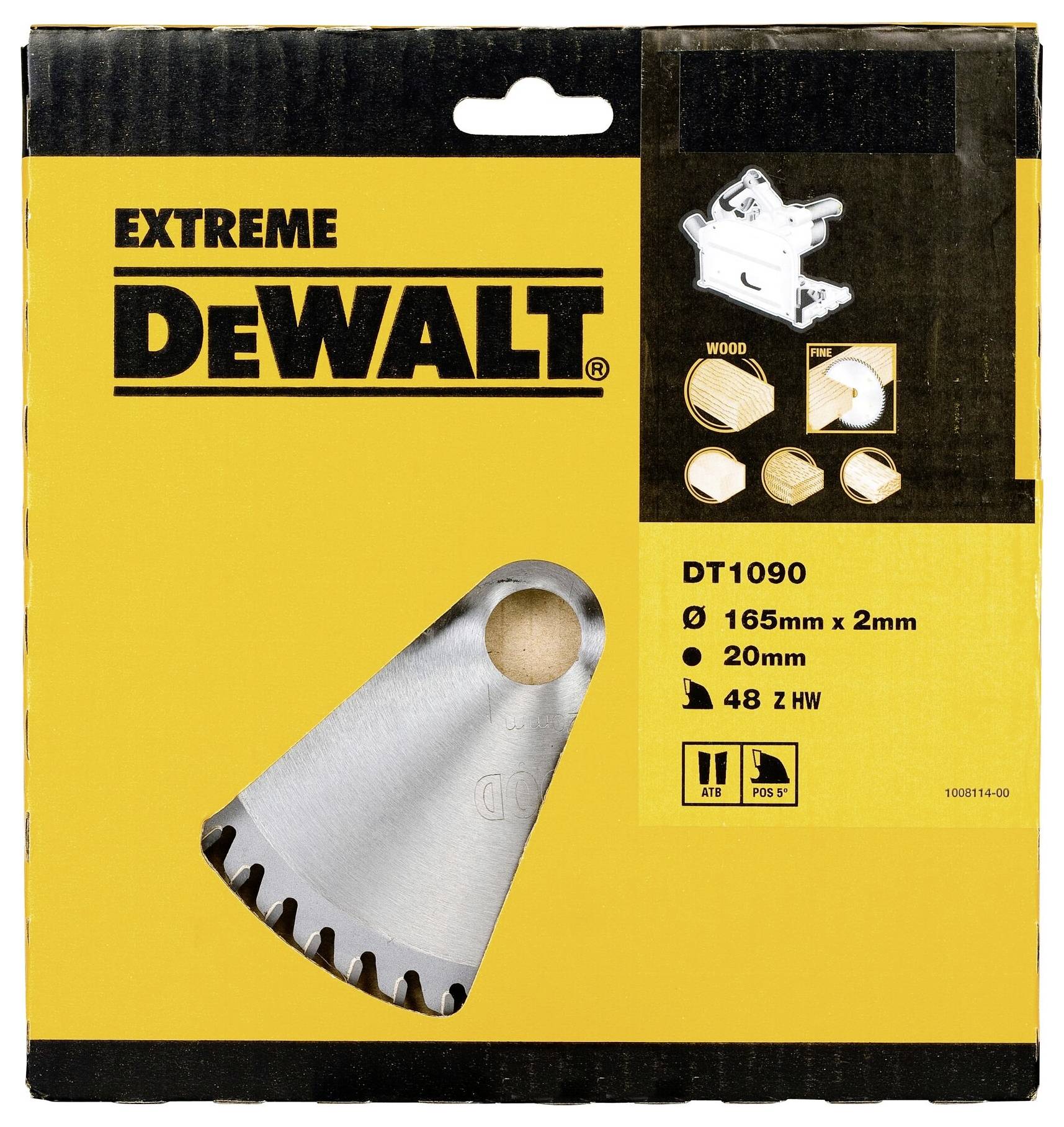 DEWALT DT1090-QZ Kreissägeblatt 1St.