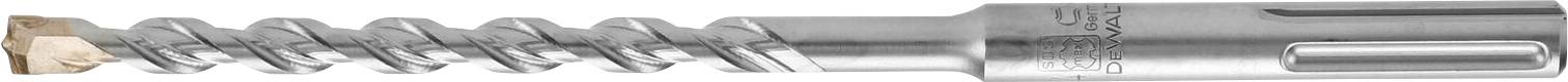 Ein Metallbohrer mit spiralförmigen Schneidkanten und zylindrischem Schaft, verwendet zum Bohren harter Materialien.