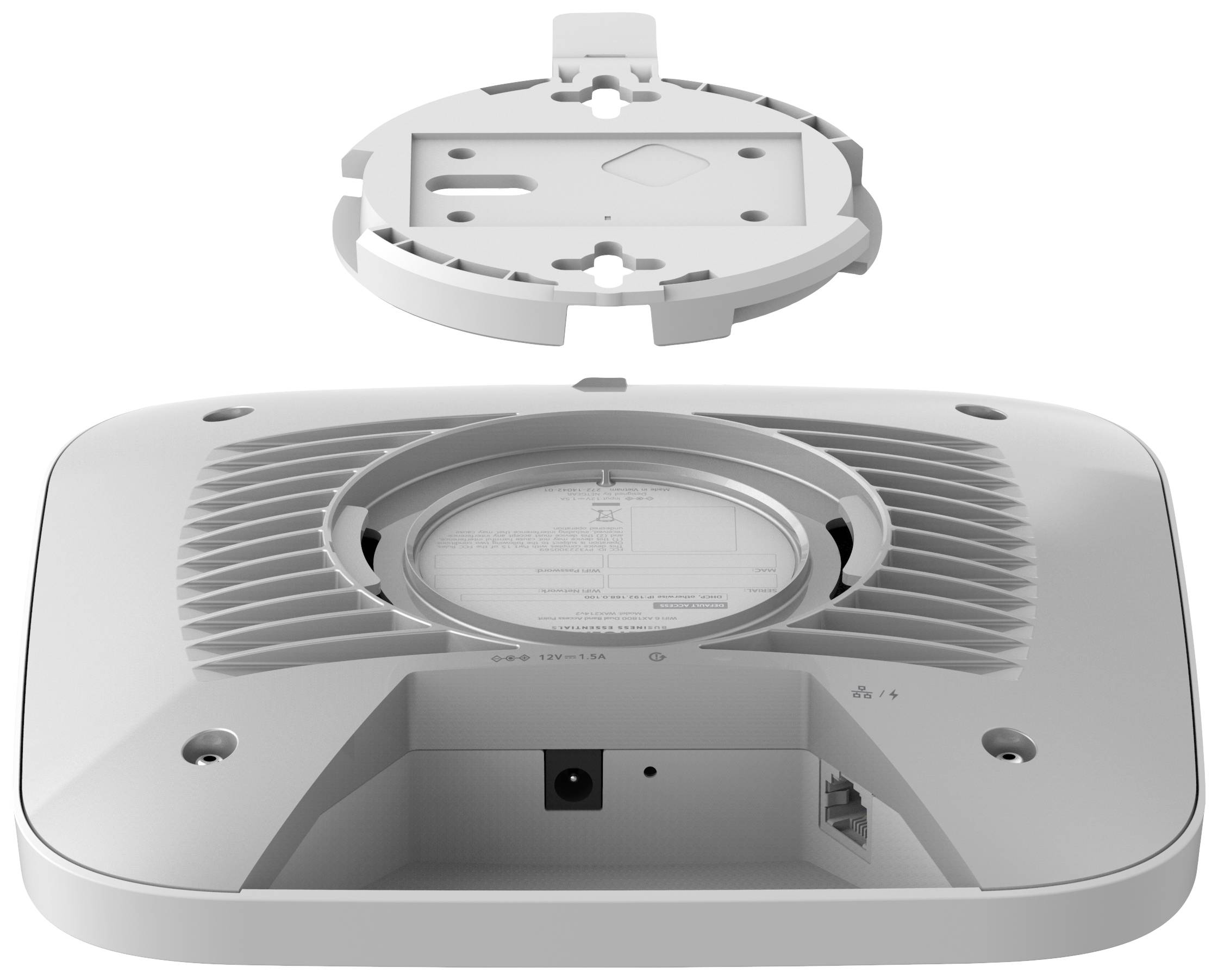 NETGEAR AX1800 (WAX214v2) einzeln WLAN Access-Point 1200 MBit/s 2.4 GHz, 5 GHz