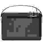 Silva Schneider Mono 1968 BT Tischradio FM AUX, Bluetooth®, USB, SD wiederaufladbar, Weckfunktion Schwarz