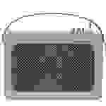 Silva Schneider Mono 1968 BT Radio de table FM AUX, Bluetooth, USB, SD rechargeable, fonction réveil gris