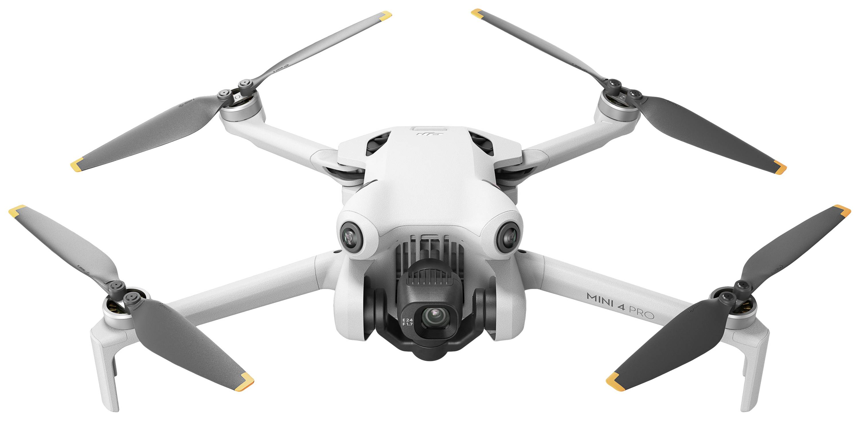 DJI Mini 4 Pro Fly More Combo inkl. Smart Controller Quadrocopter RtF Kameraflug Hellgrau (matt)