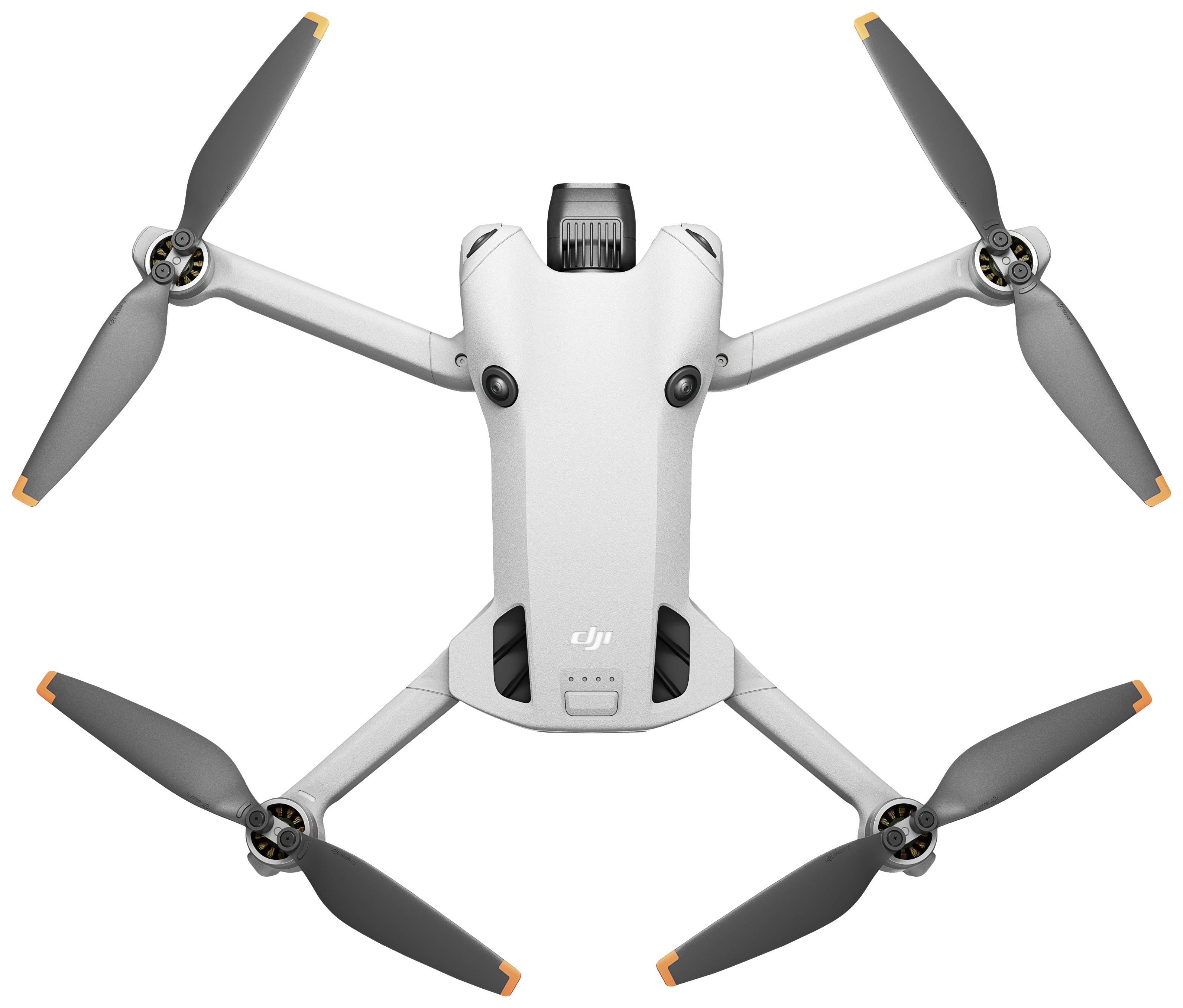 DJI Mini 4 Pro Fly More Combo inkl. Smart Controller Quadrocopter RtF Kameraflug Hellgrau (matt)