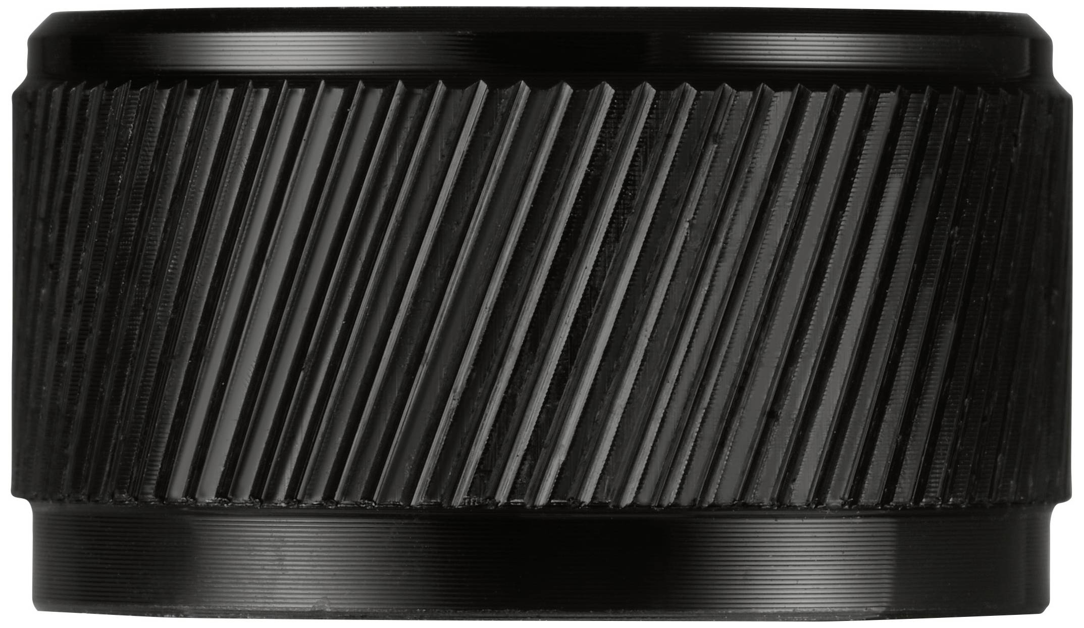 TRU COMPONENTS TC-11613816 Drehknopf mit Knopfmarkierung Schwarz (Ø x H) 30mm x 17mm Aluminium 1St.