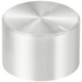 TRU COMPONENTS TC-11613836 Drehknopf mit Knopfmarkierung Silber (Ø x H) 20mm x 13mm Aluminium, Plastik