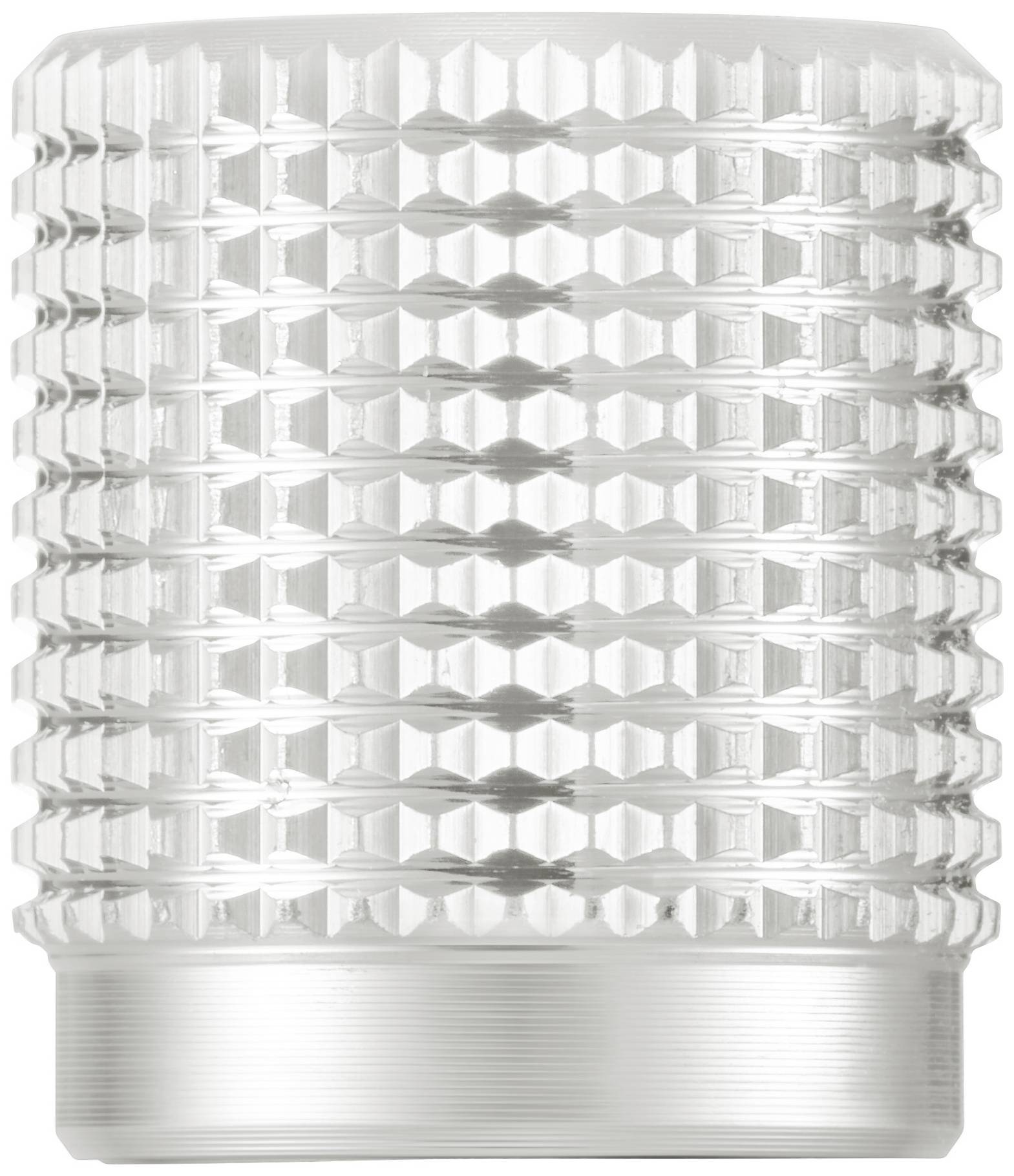 TRU COMPONENTS TC-11613880 Drehknopf mit Knopfmarkierung Silber (Ø x H) 14mm x 16mm Aluminium