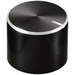 TRU COMPONENTS TC-11613908 Tête de bouton rotatif avec marquage noir (Ø x H) 13 mm x 10 mm aluminium, plastique