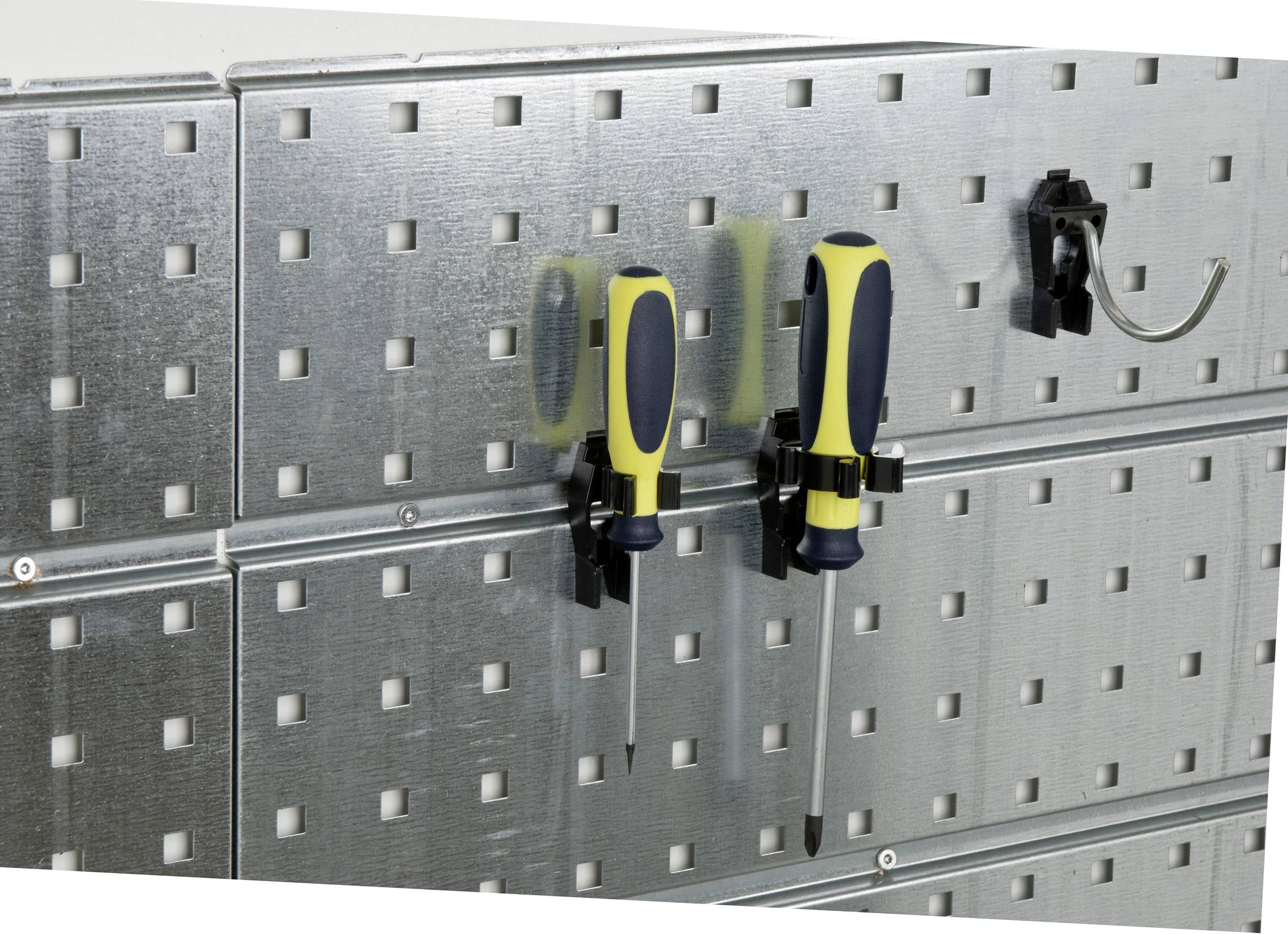 Raaco 110648 Werkzeughaken Clip 6-18mm Werkzeugklemme (L x B x H) 27 x 46 x 60mm 6St.