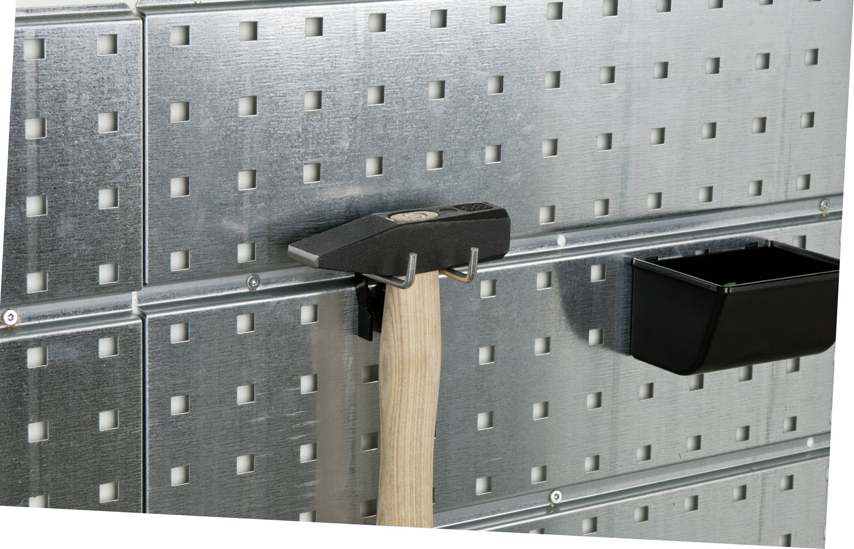 raaco 110785 Werkzeughaken Clip 4-40 mm Hammerhalter (L x B x H) 44 x 70 x 61 mm 1 St.