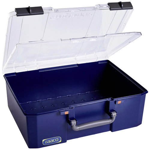 Raaco 147255 Kleinteilebehälter CarryLite 150 5x10-0/DL (B x H x T) 413 x 148 x 330 mm Blau 1 St.
