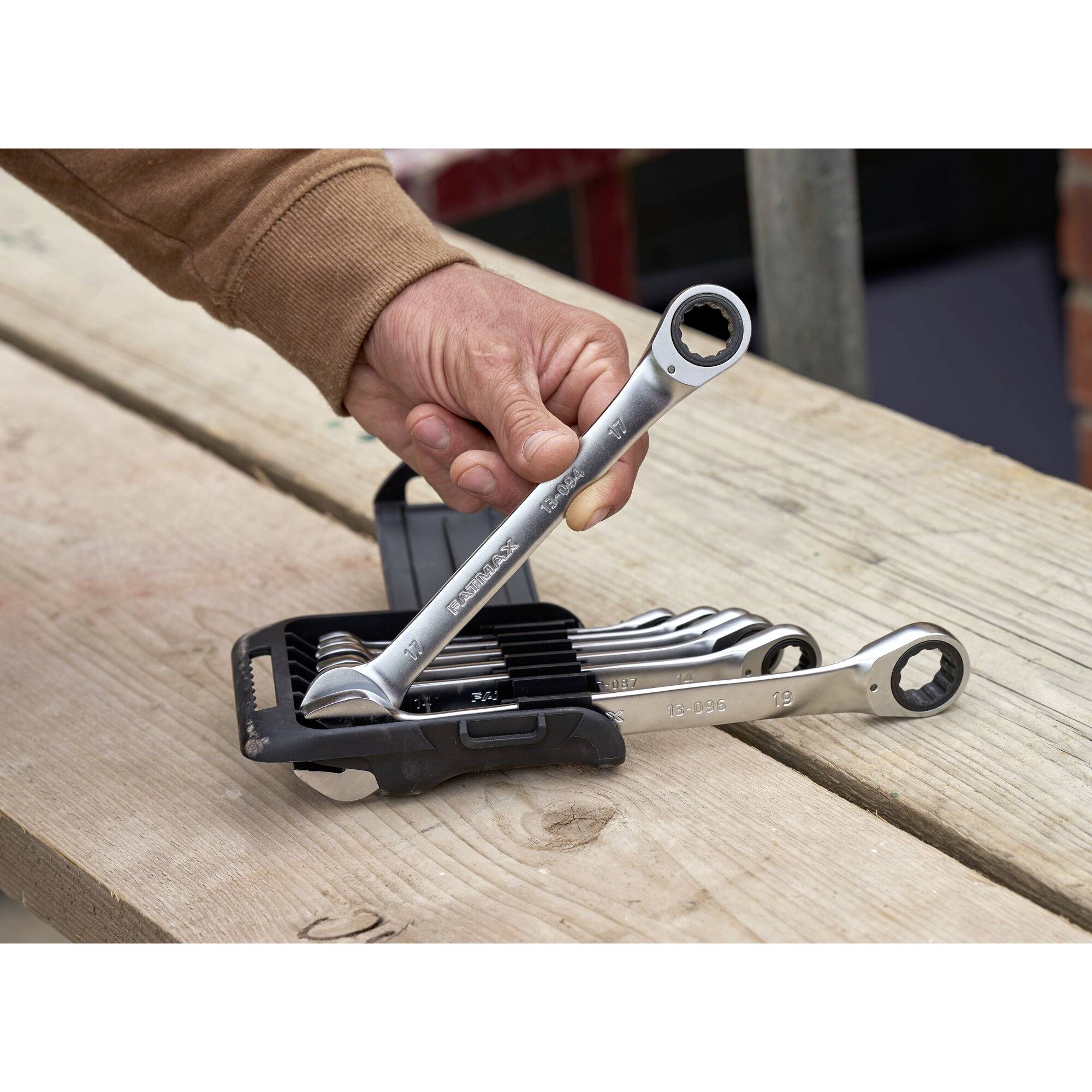 STANLEY FMMT82848-0 Ring-Maulschlüssel-Satz Schlüsselweite (Metrisch) 8 - 19mm