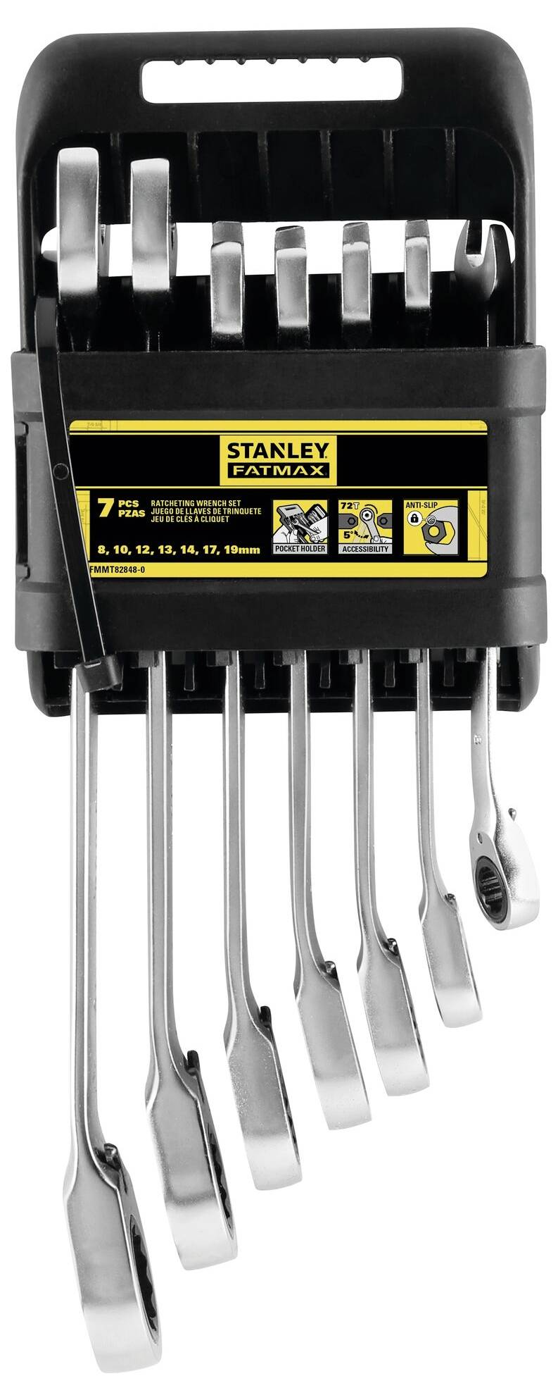 STANLEY FMMT82848-0 Ring-Maulschlüssel-Satz Schlüsselweite (Metrisch) 8 - 19mm