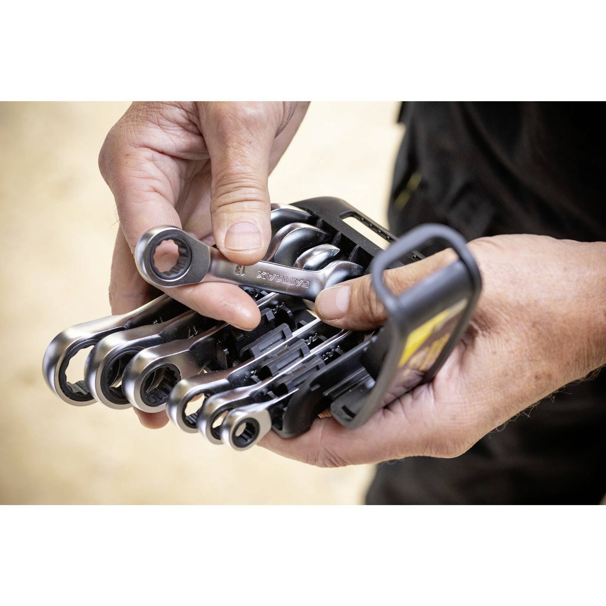 STANLEY FMMT82900-0 Ring-Maulschlüssel-Satz Schlüsselweite (Metrisch) 8 - 19mm