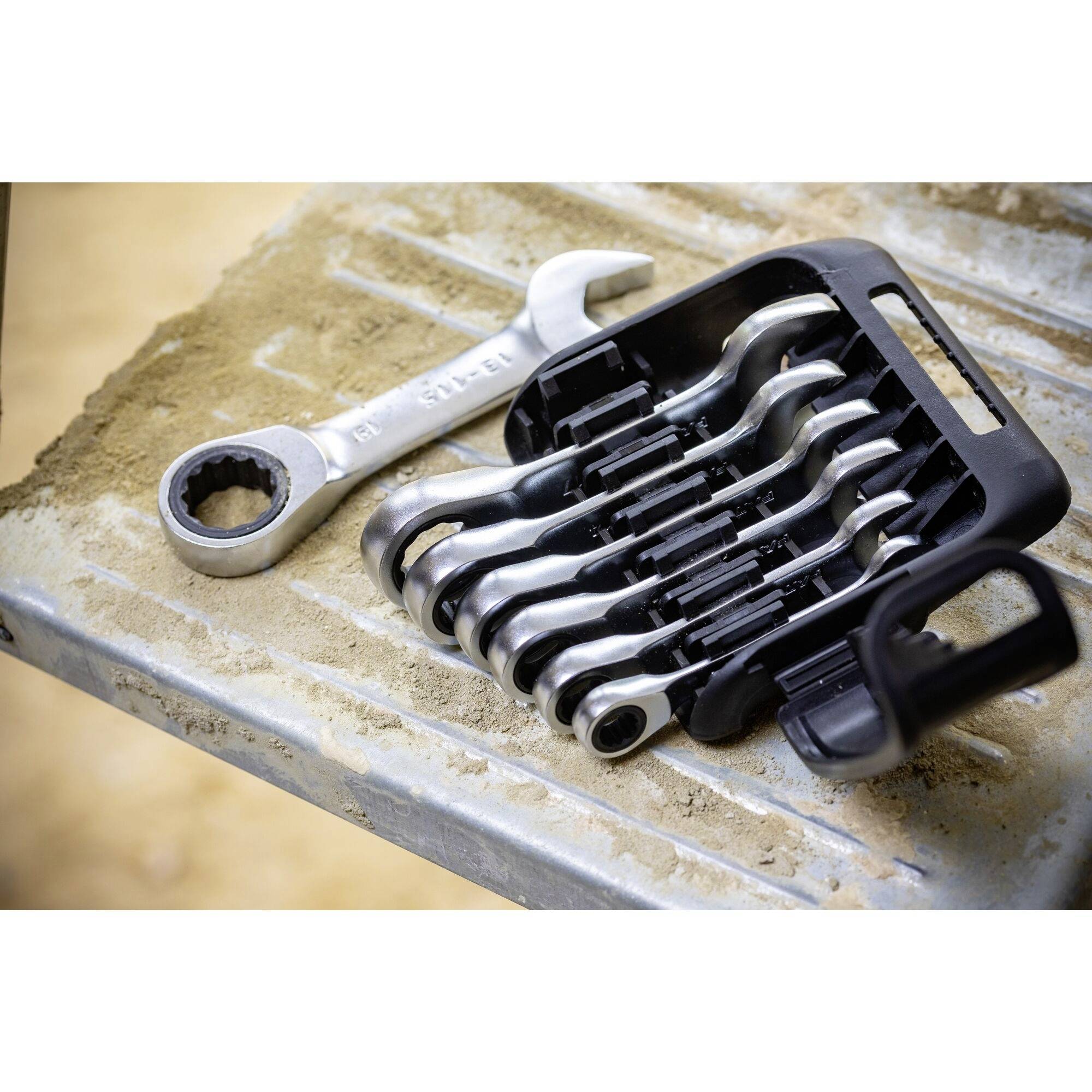 STANLEY FMMT82900-0 Ring-Maulschlüssel-Satz Schlüsselweite (Metrisch) 8 - 19mm