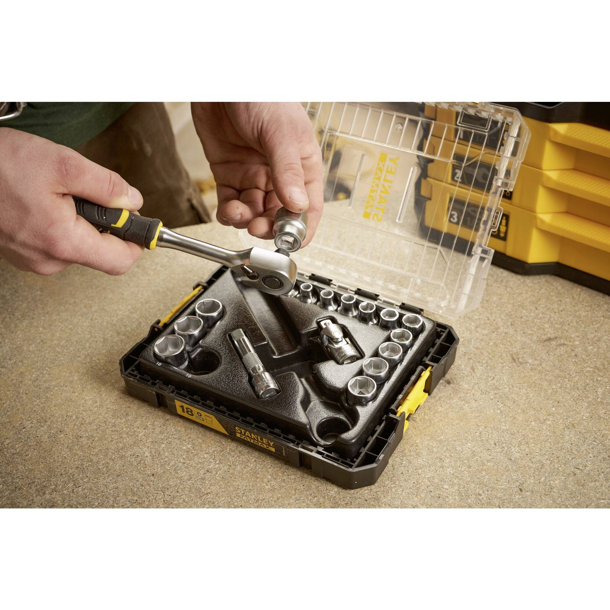 STANLEY Steckschlüsselsatz FMMT98102-0