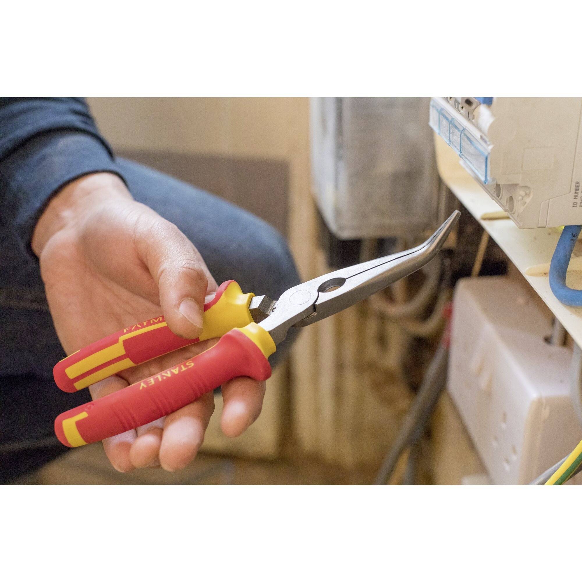 STANLEY 0-84-008 Flachrundzange