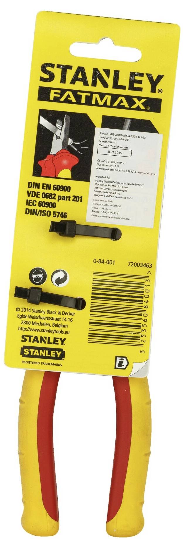 STANLEY 0-84-001 Kombizange
