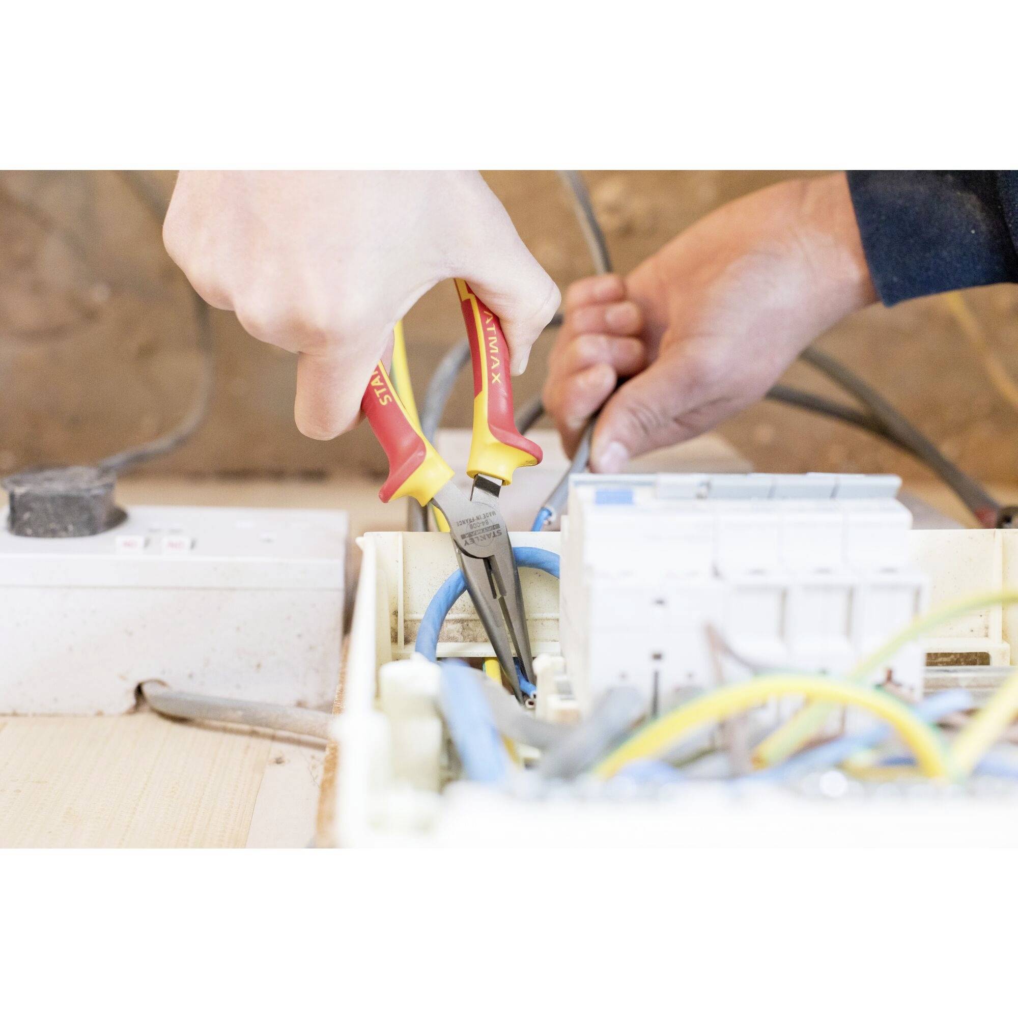 STANLEY 0-84-006 Flachrundzange