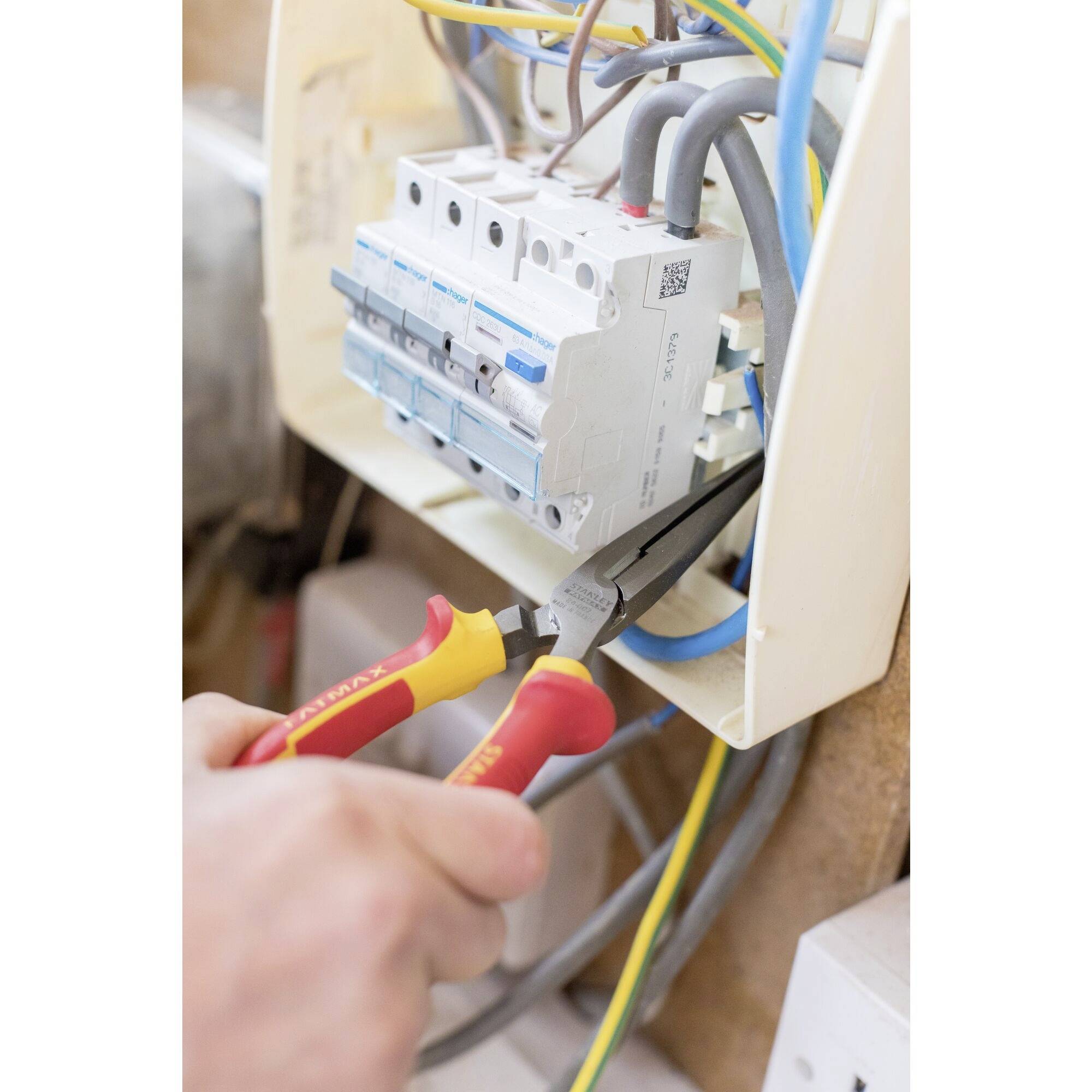 STANLEY 0-84-007 Flachrundzange