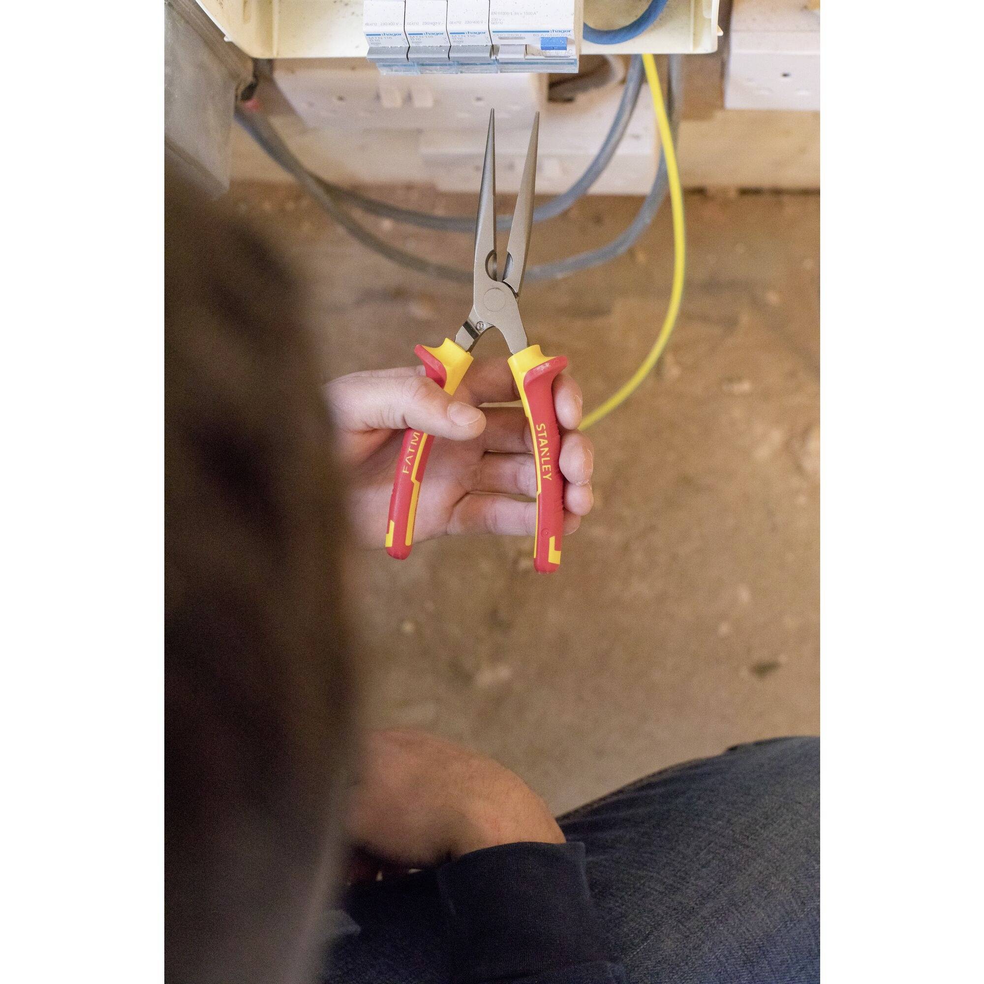 STANLEY 0-84-007 Flachrundzange