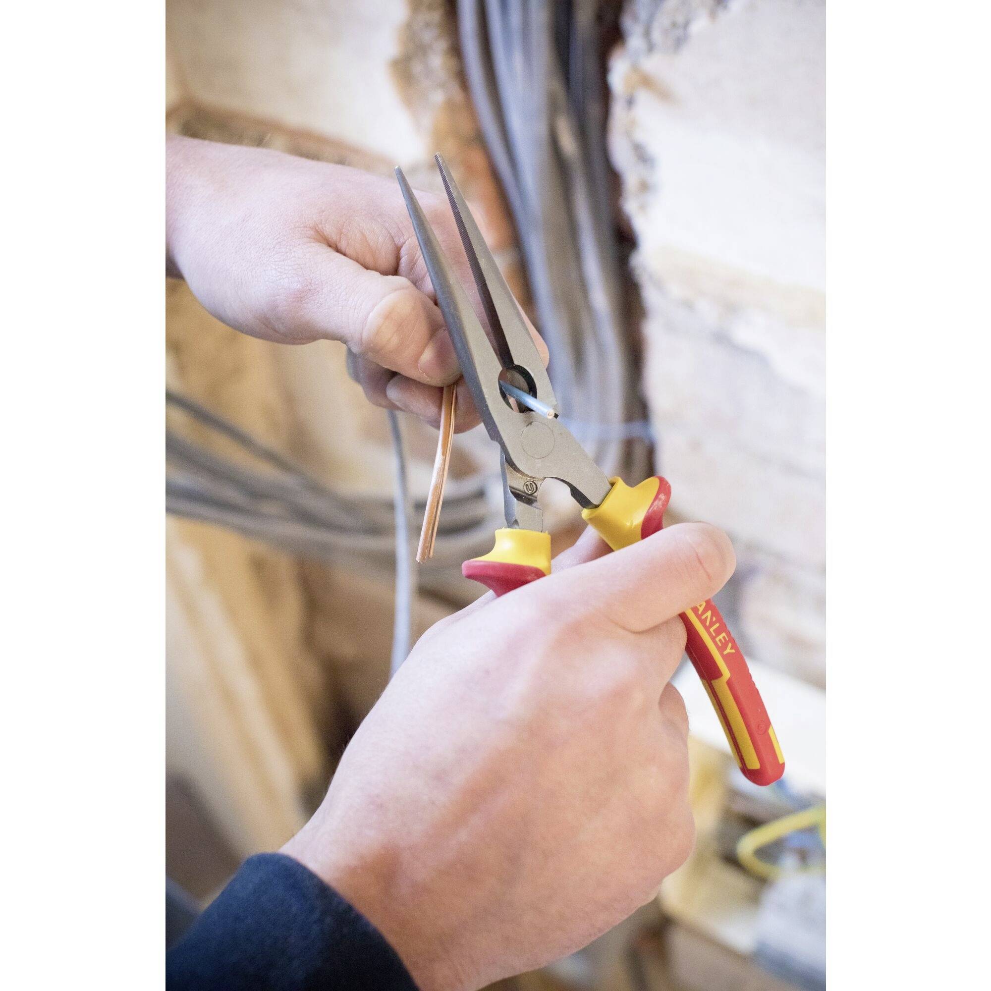 STANLEY 0-84-007 Flachrundzange