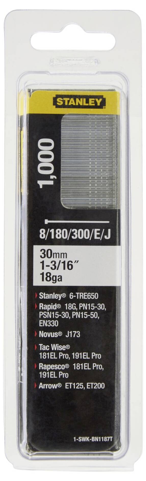 STANLEY 1-SWKBN1187T Versenknägel 1St.