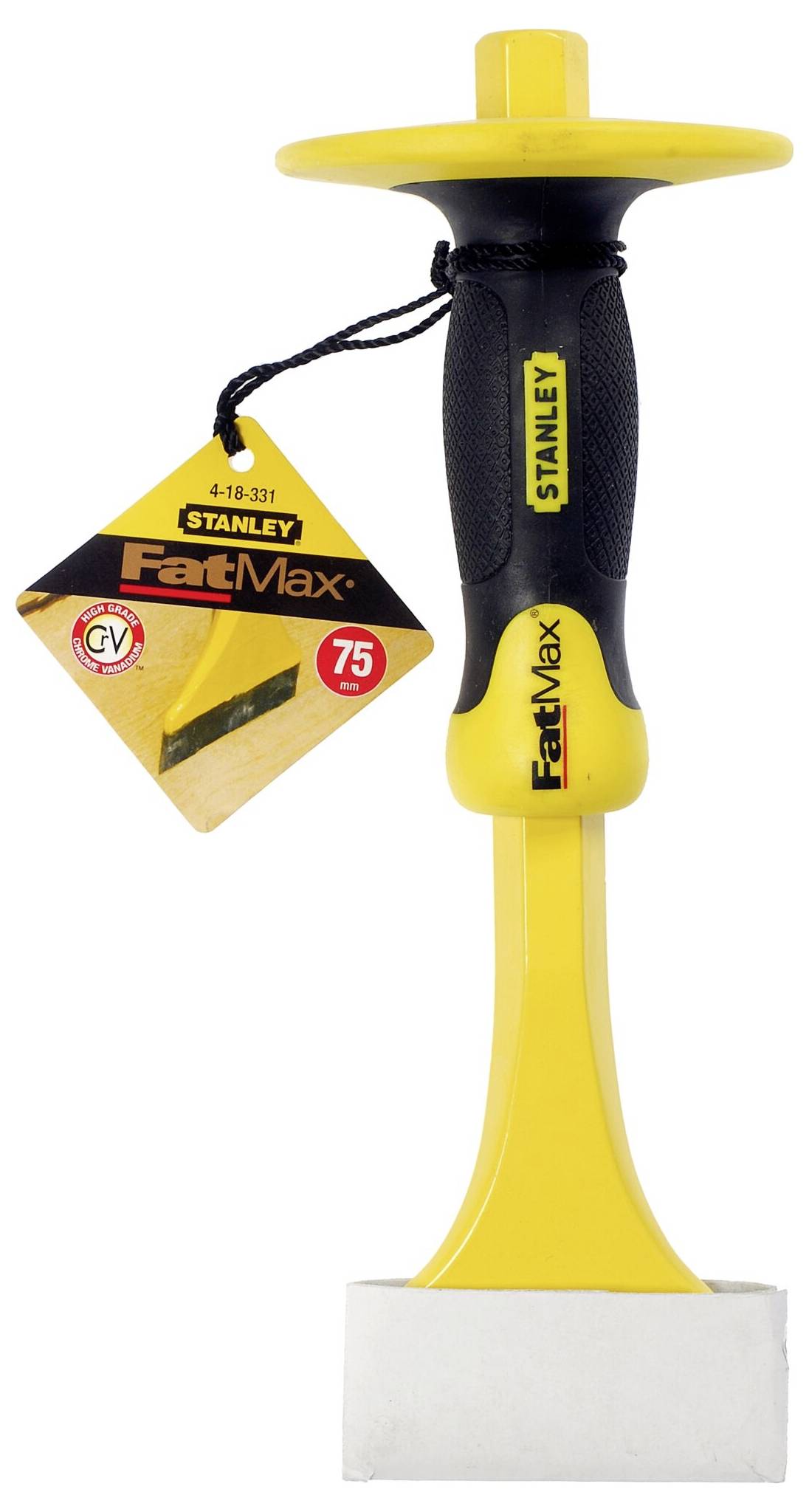 STANLEY Fliesenmeissel FatMax m. Handschutz 75mm 4-18-331