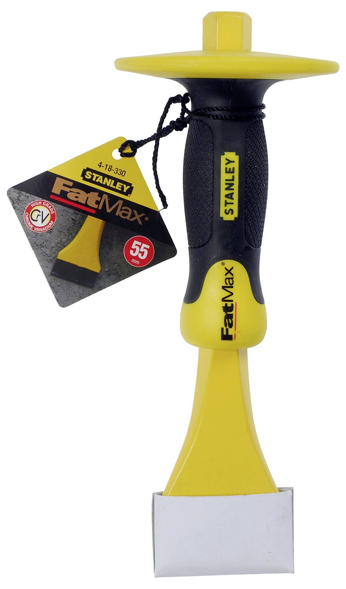 STANLEY Elektrikermeissel FatMax mit Handschutz 4-18-330