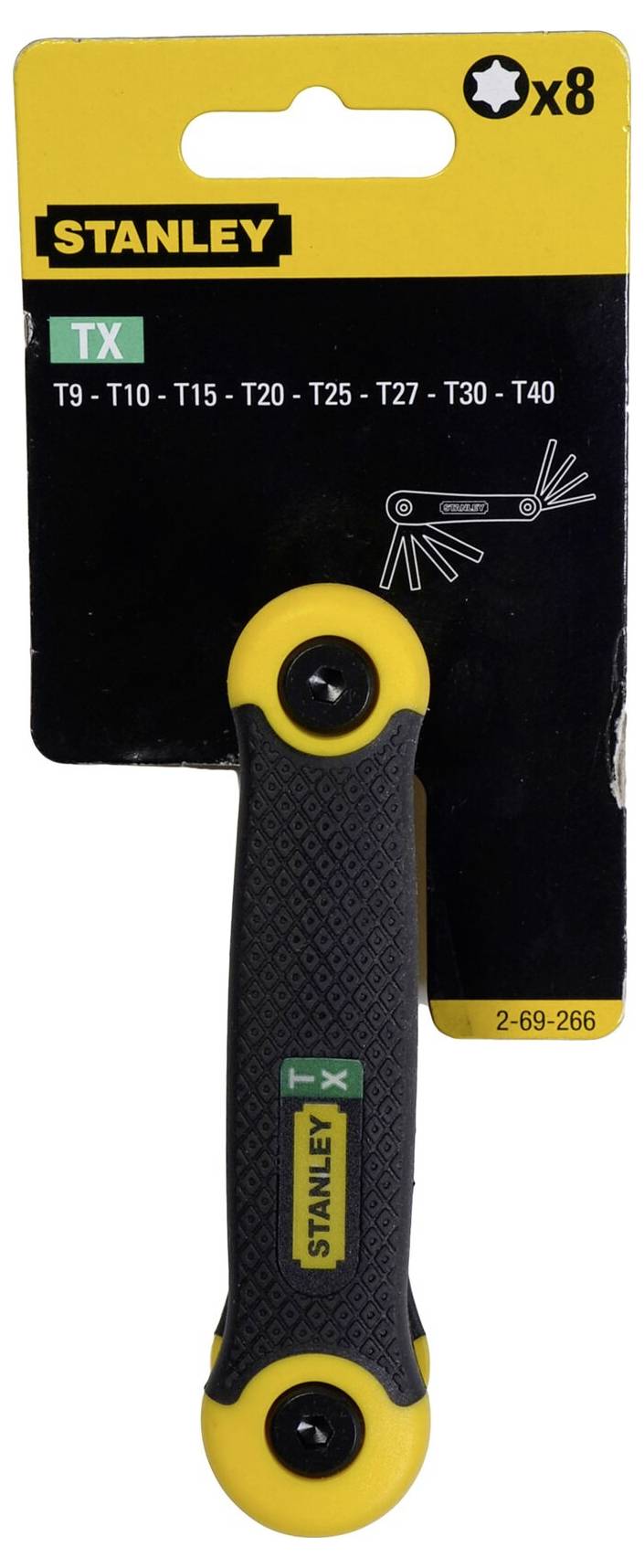 STANLEY Winkelschraubendreher-Set 8teilig