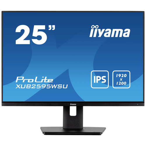 Iiyama 25" ETE IPS-panel LED-Monitor EEK F (A - G) 63.5cm (25 Zoll) 1920 x 1200 Pixel 16:10 4 ms HDMI®, DisplayPort, Kopfhörer