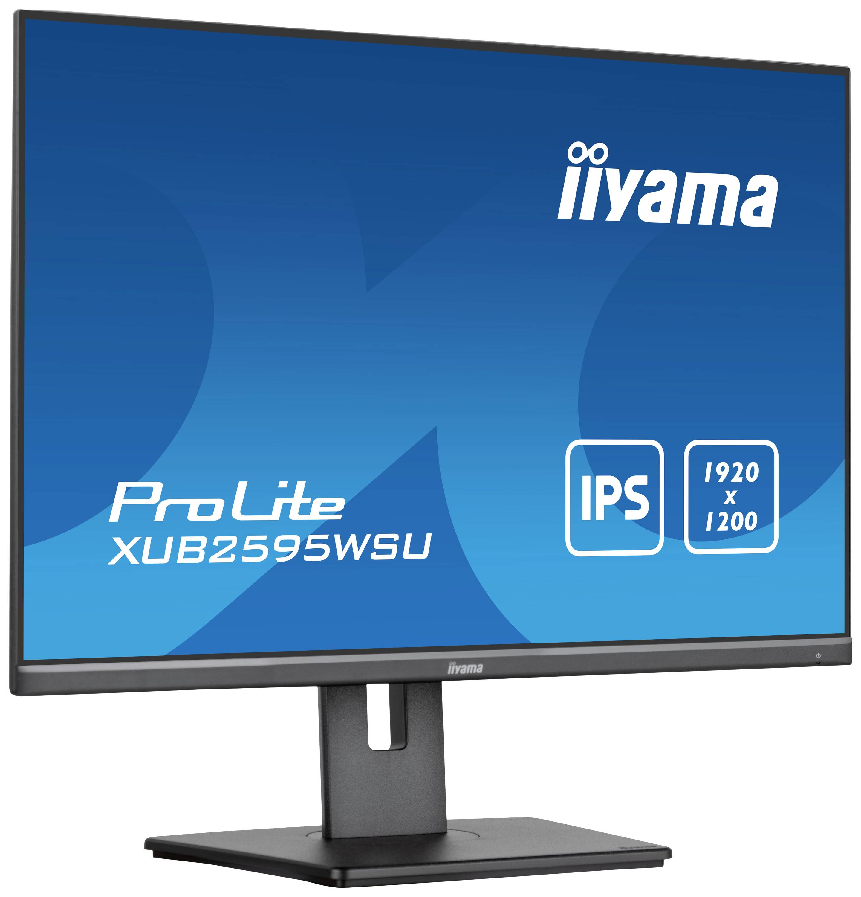 Iiyama Prolite XUB2595WSU-B5 LED-Monitor EEK F (A - G) 63.5cm (25 Zoll) 1920 x 1200 Pixel 16:10 4 ms HDMI®, DisplayPort