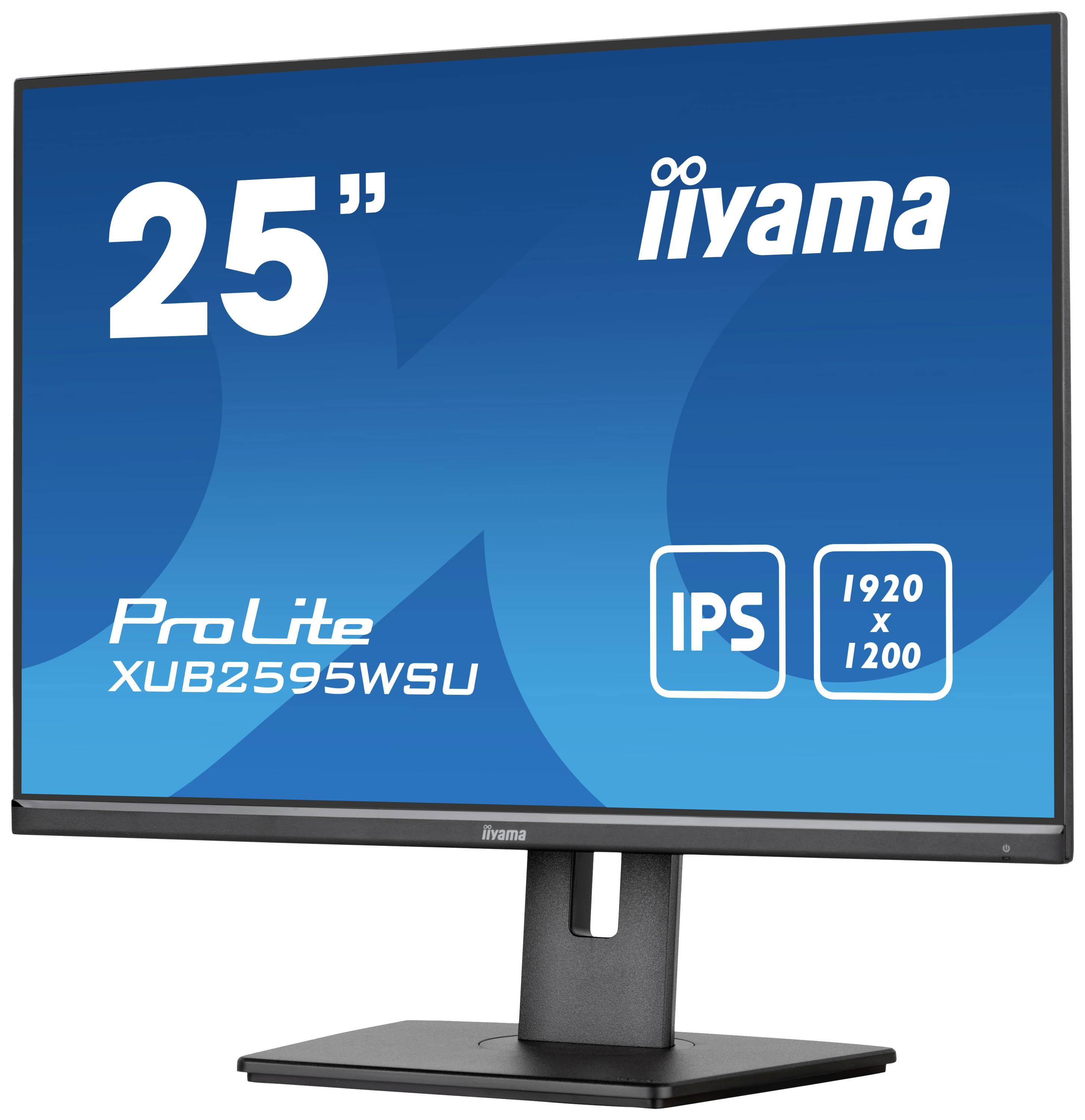 Iiyama Prolite XUB2595WSU-B5 LED-Monitor EEK F (A - G) 63.5cm (25 Zoll) 1920 x 1200 Pixel 16:10 4 ms HDMI®, DisplayPort