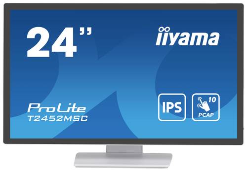 Iiyama 24  WHITE Bonded PCAP Touchscreen-Monitor EEK: E (A - G) 60.5cm (23.8 Zoll) 1920 x 1080 Pix