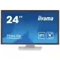 Iiyama 24" WHITE Bonded PCAP Touchscreen-Monitor EEK: E (A - G) 60.5 cm (23.8 Zoll) 1920 x 1080 Pixel 16:9 14 ms HDMI®, DisplayPort, USB-A (USB 3.1 Iiyama 24" WHITE Bonded PCAP Touchscreen-Monitor EEK: E (A - G) 60.5 cm (23.8 Zoll) 1920 x 1080 Pixel 16:9 14 ms HDMI®, DisplayPort, USB-A (USB 3.1