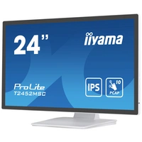 Iiyama 24" WHITE Bonded PCAP Touchscreen-Monitor EEK: E (A - G) 60.5 cm (23.8 Zoll) 1920 x 1080 Pixel 16:9 14 ms HDMI®, DisplayPort, USB-A (USB 3.1 Iiyama 24" WHITE Bonded PCAP Touchscreen-Monitor EEK: E (A - G) 60.5 cm (23.8 Zoll) 1920 x 1080 Pixel 16:9 14 ms HDMI®, DisplayPort, USB-A (USB 3.1