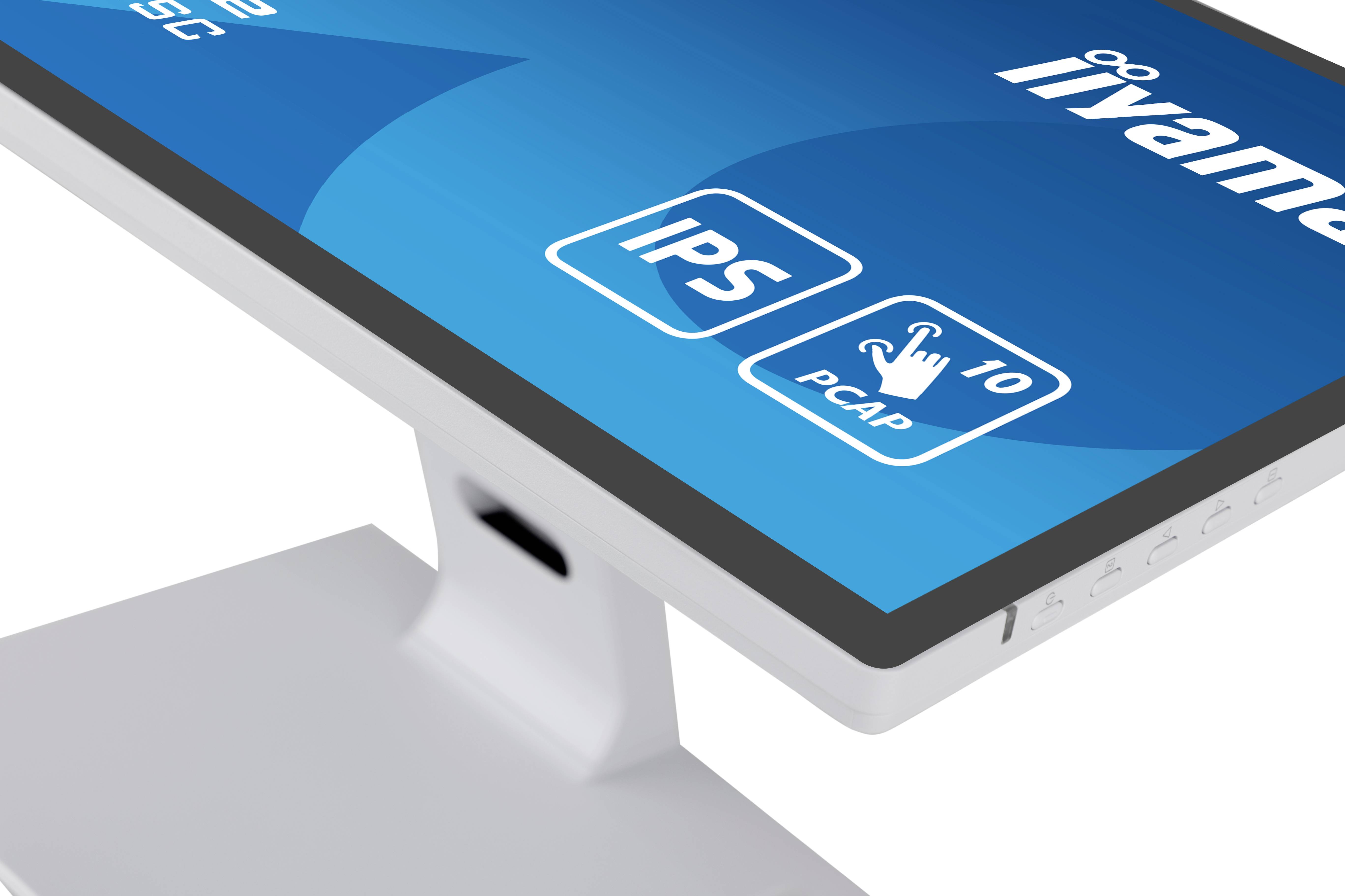 Iiyama 24" WHITE Bonded PCAP Touchscreen-Monitor EEK: E (A - G) 60.5cm (23.8 Zoll) 1920 x 1080 Pixel 16:9 14 ms HDMI®