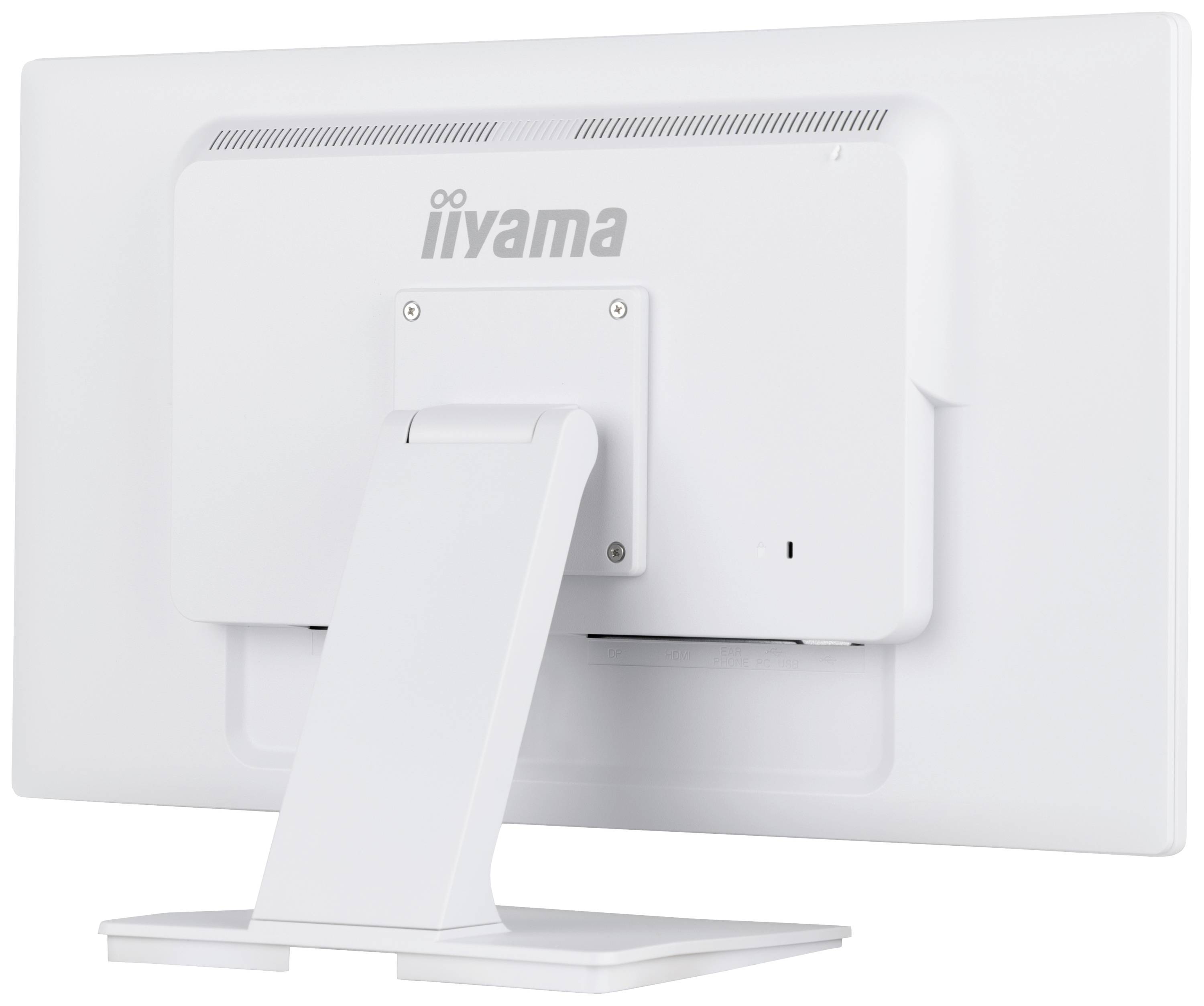 Iiyama 24" WHITE Bonded PCAP Touchscreen-Monitor EEK: E (A - G) 60.5 cm (23.8 Zoll) 1920 x 1080 Pixel 16:9 14 ms HDMI®, DisplayPort, USB-A (USB 3.1