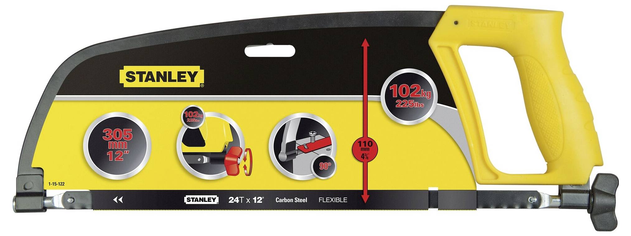 STANLEY 1-15-122 Metallsäge
